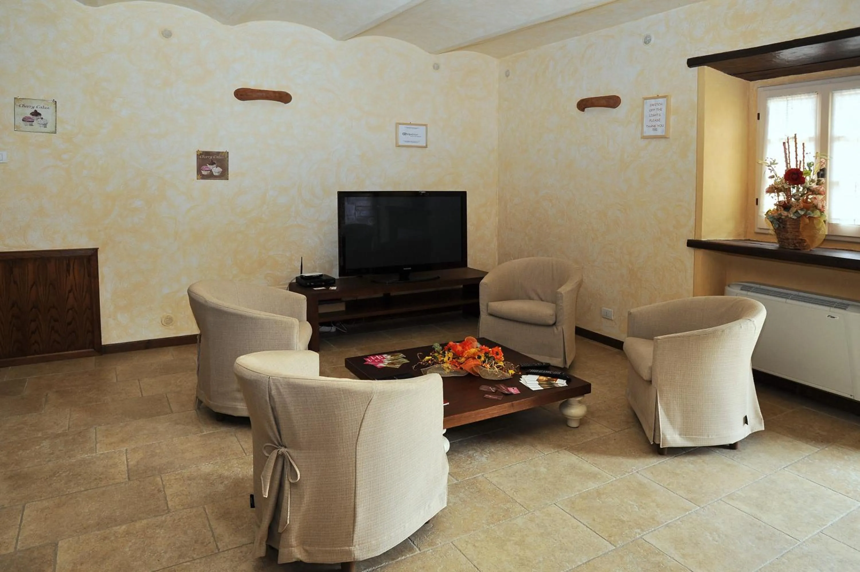 Lobby or reception in Erboli Residence