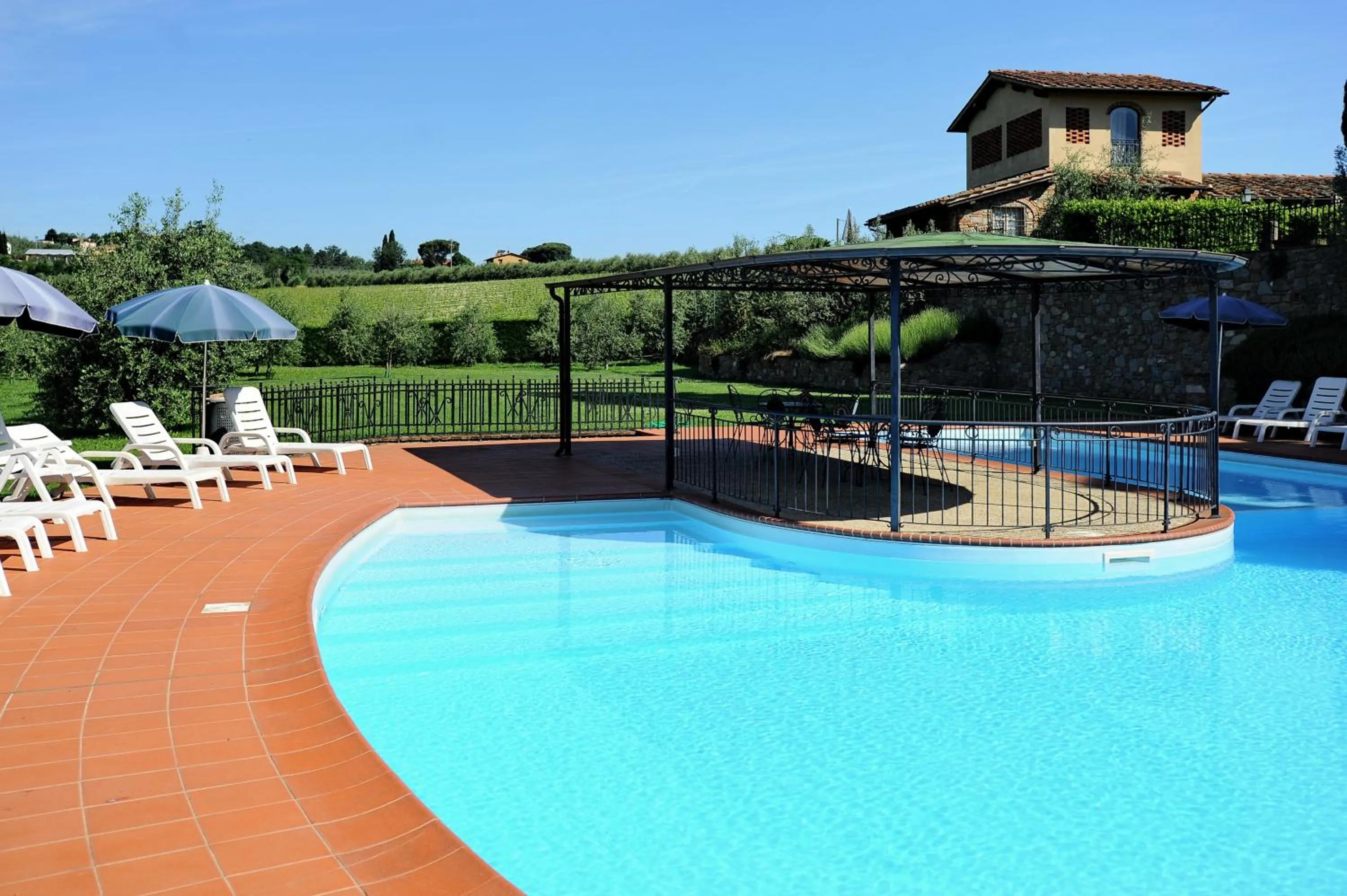 Swimming pool in Erboli Residence