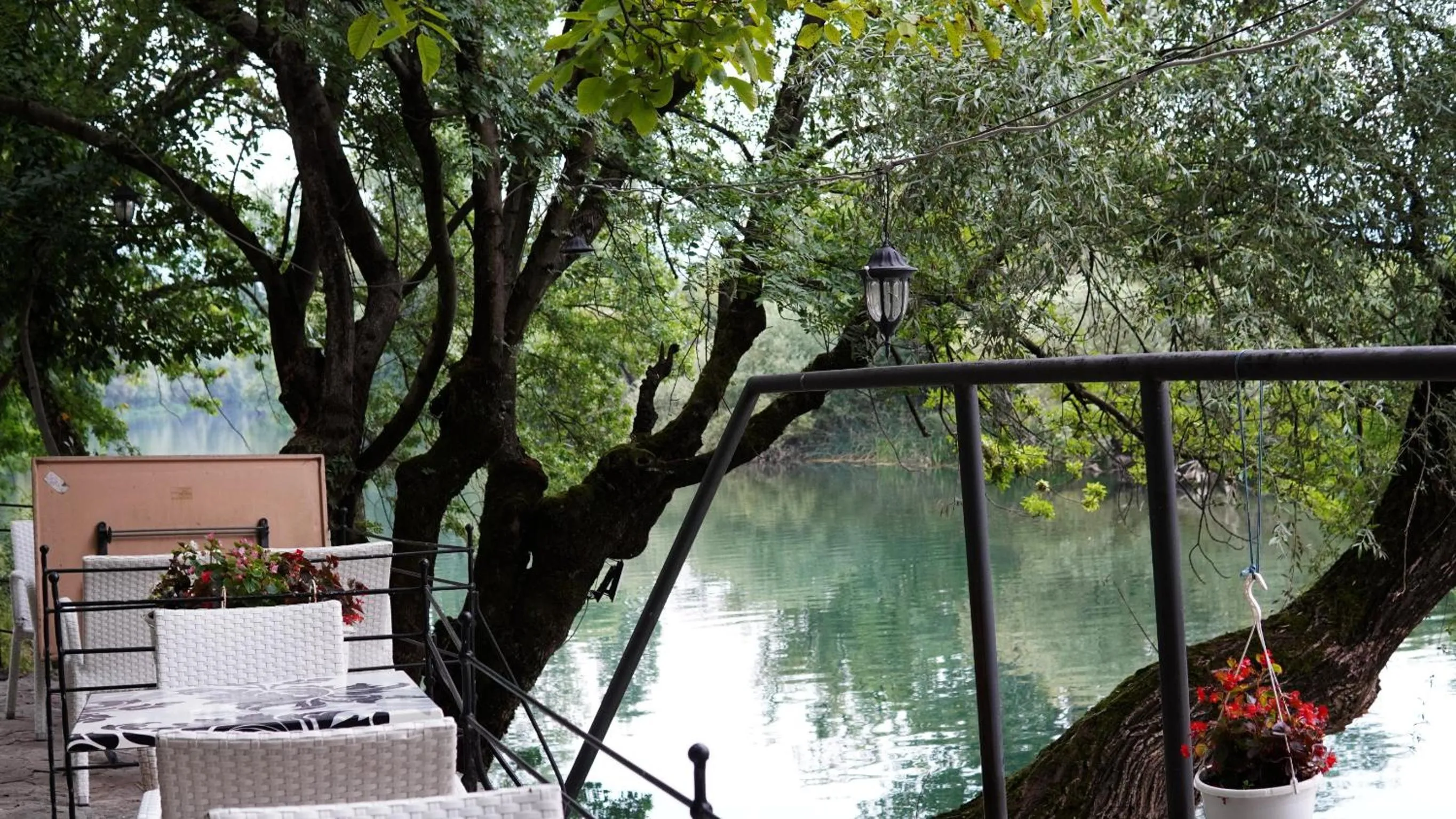 Garden view in Hotel Vila Ivanković