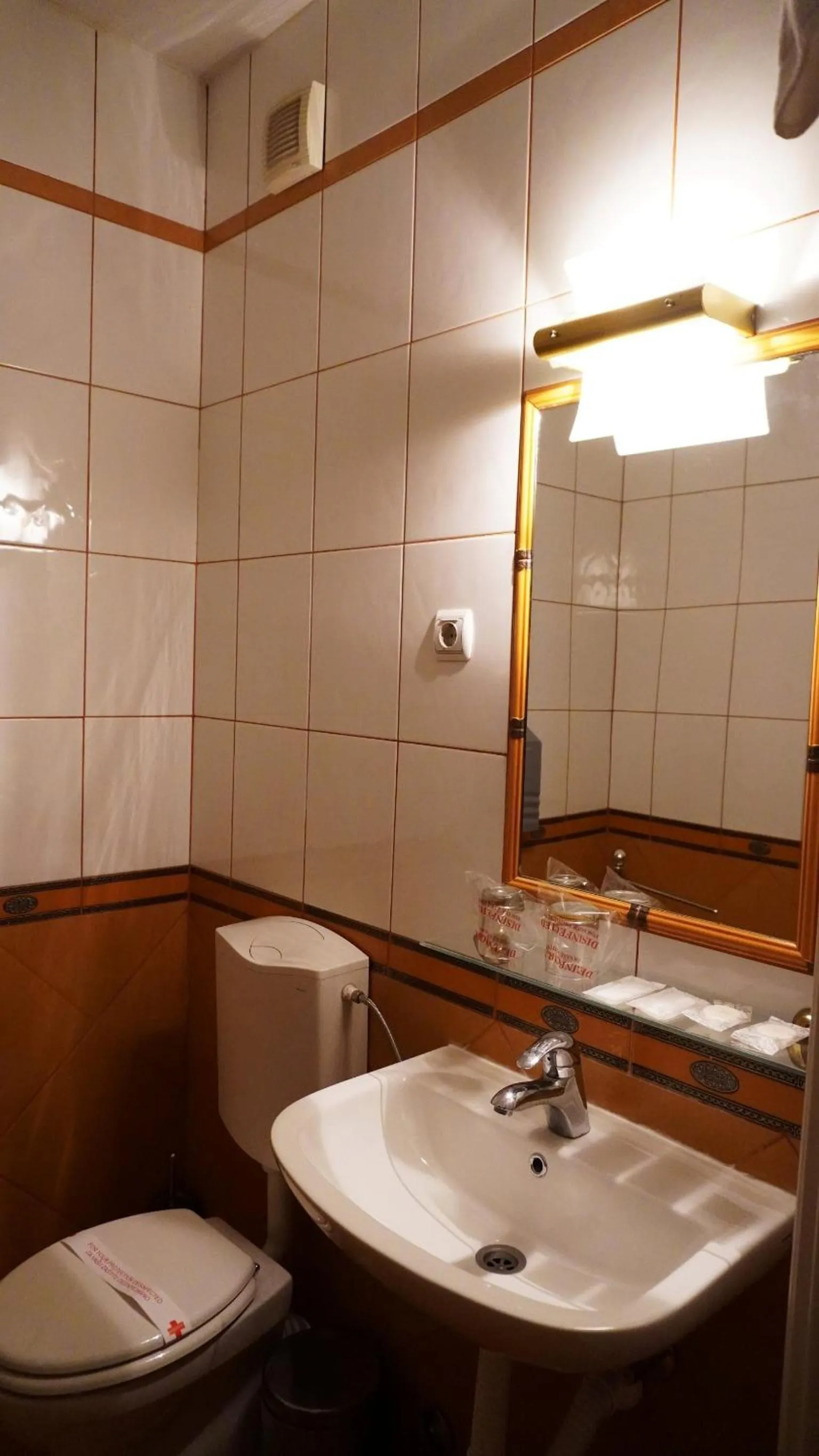 Bathroom in Hotel Vila Ivanković