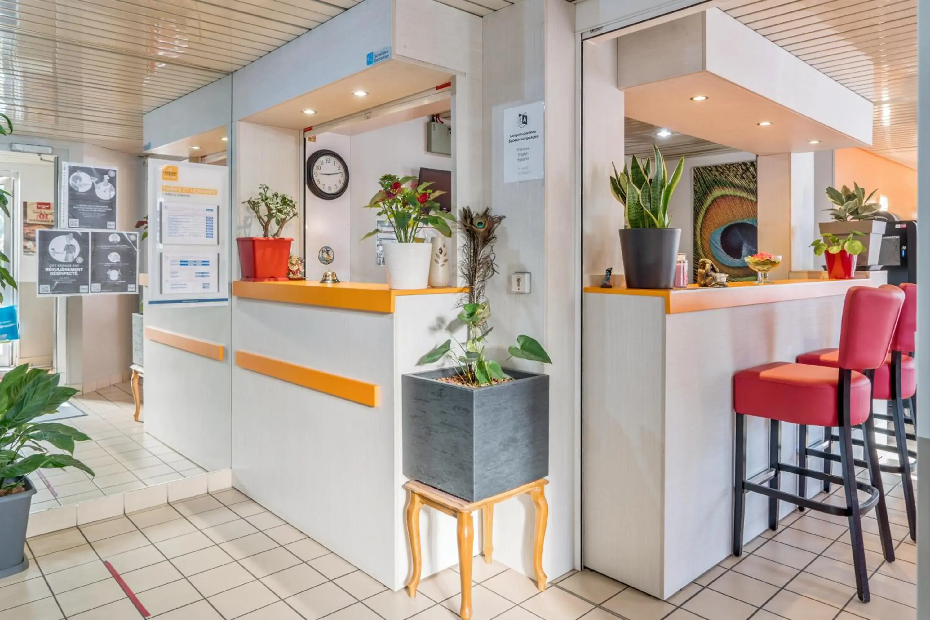 Lobby or reception in Premiere Classe Rouen Nord - Barentin Lobby or reception in Premiere Classe Rouen Nord - Barentin