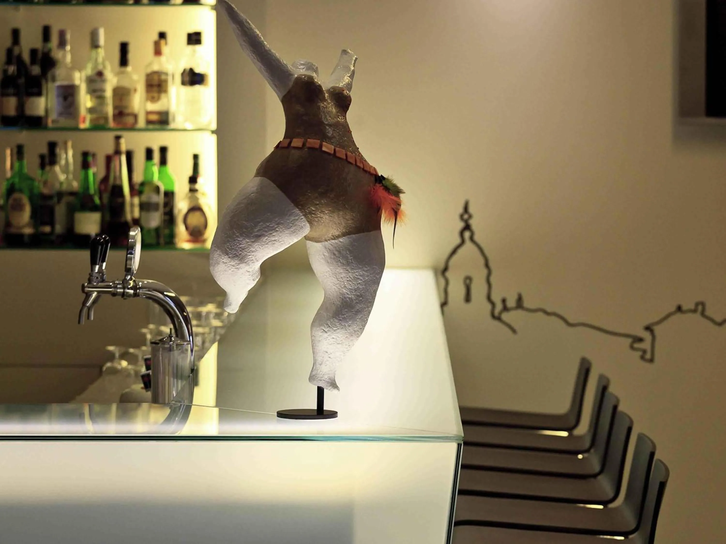 Lounge or bar in Mercure Porto Centro Santa Catarina