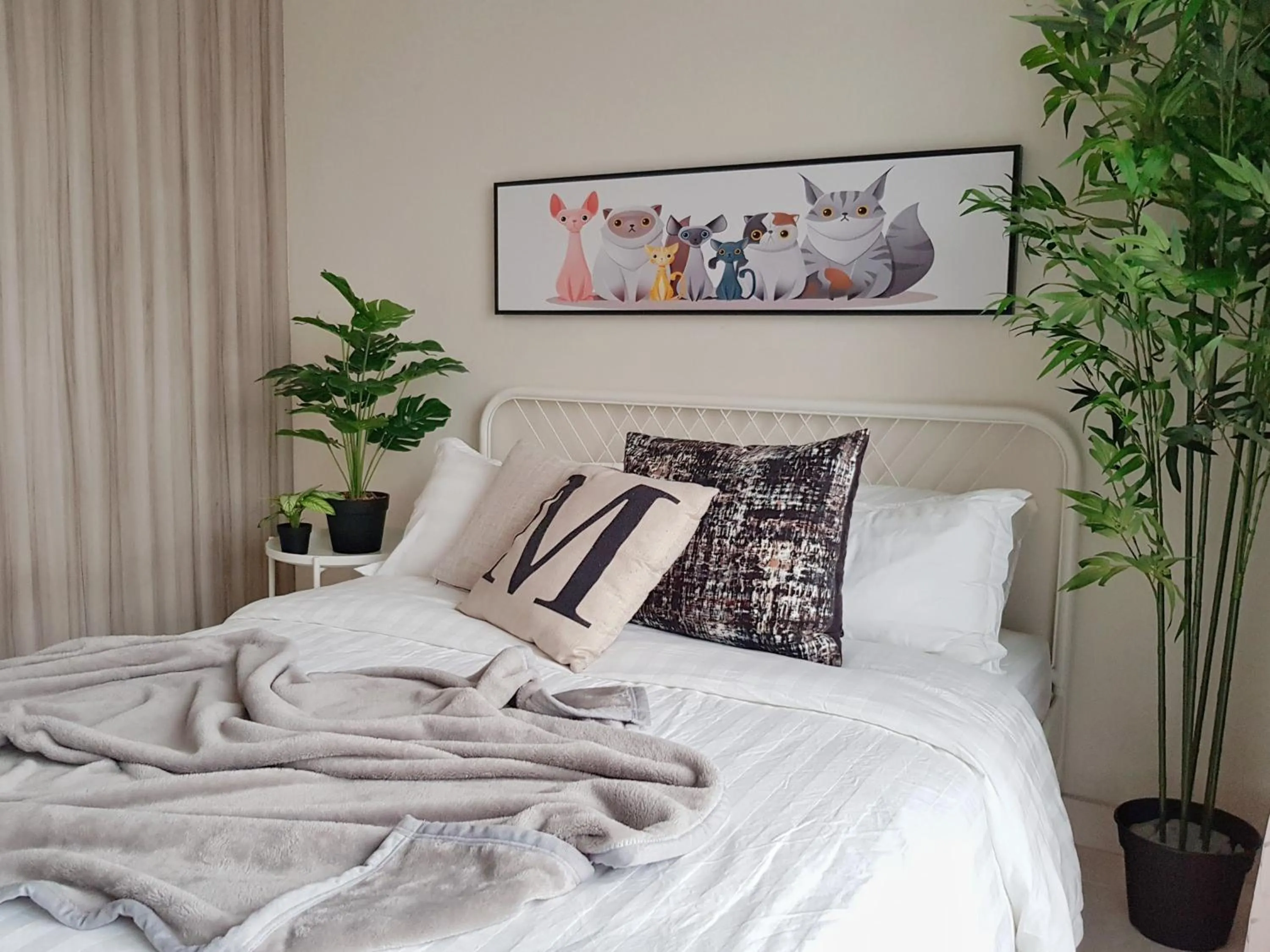 Bedroom, Bed in S1 The Snowy @ Fresh and Cosy Setiawalk Puchong