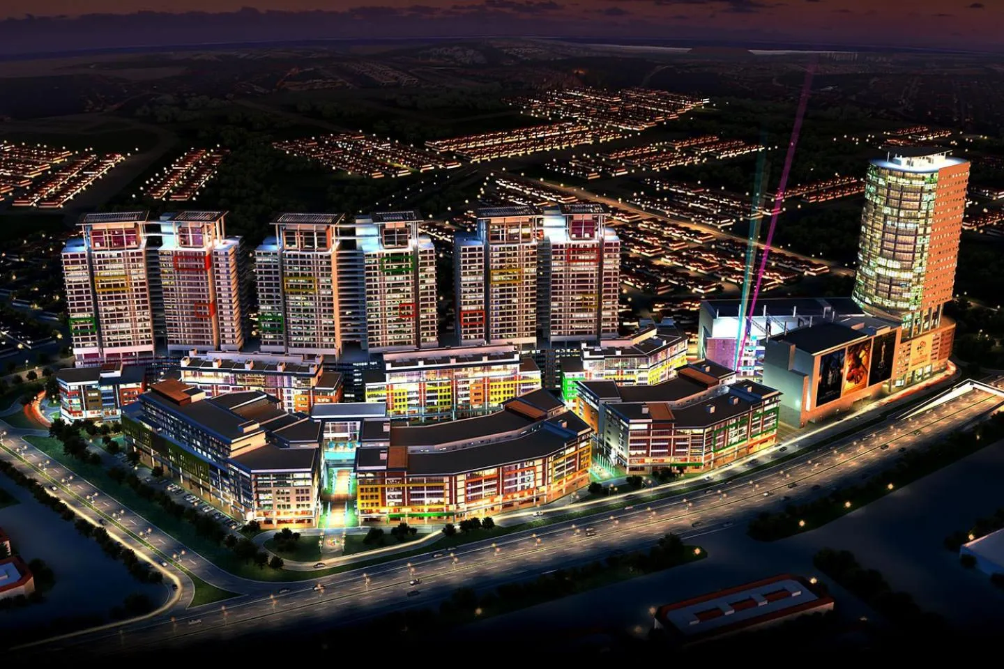 Bird's eye view in S1 The Snowy @ Fresh and Cosy Setiawalk Puchong