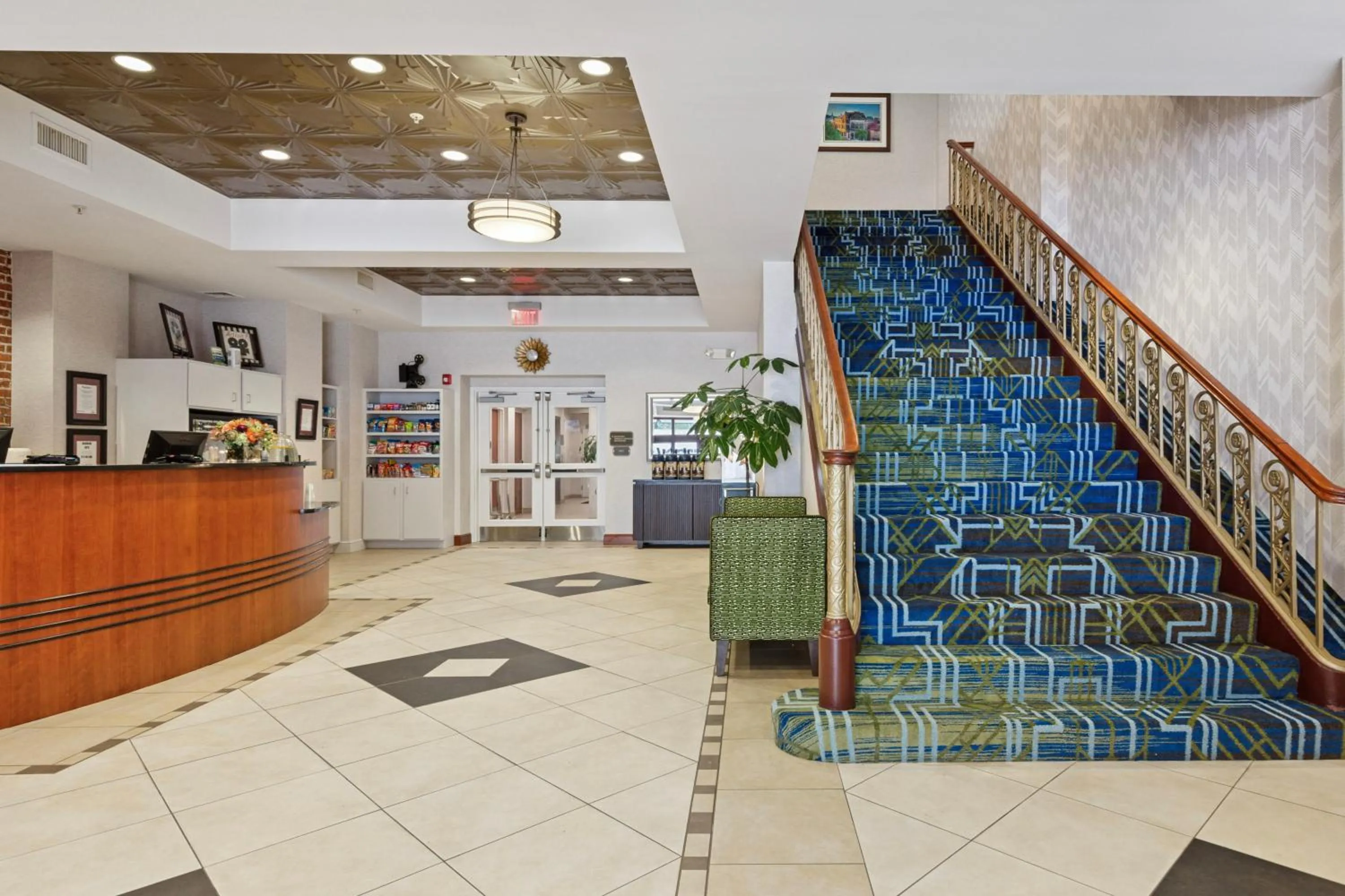 Lobby or reception in The Hotel Warner