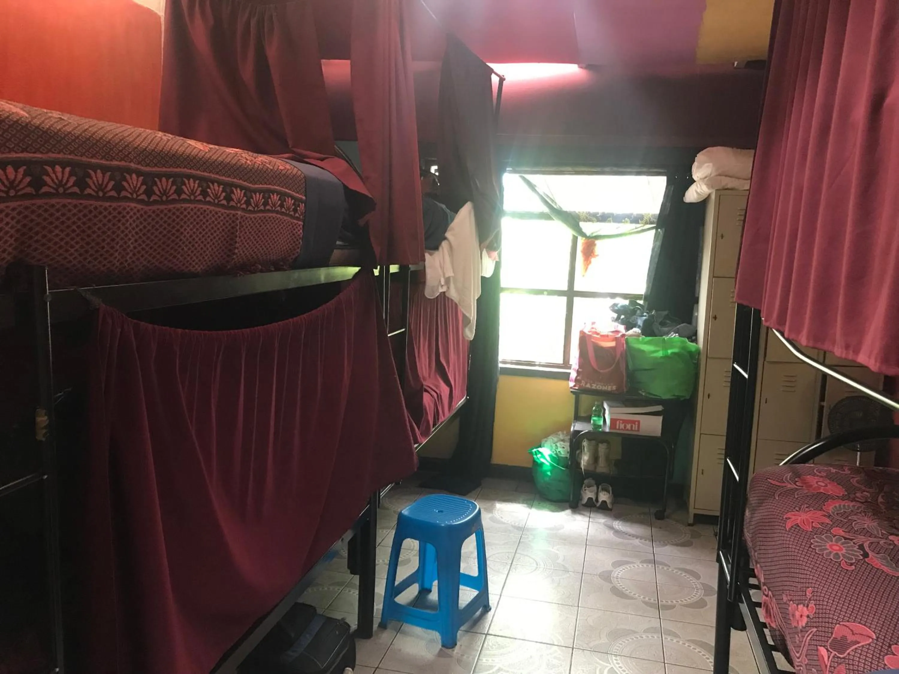 Bed in 8-Bed Dormitory Room in In the Wind Hostel and Guesthouse