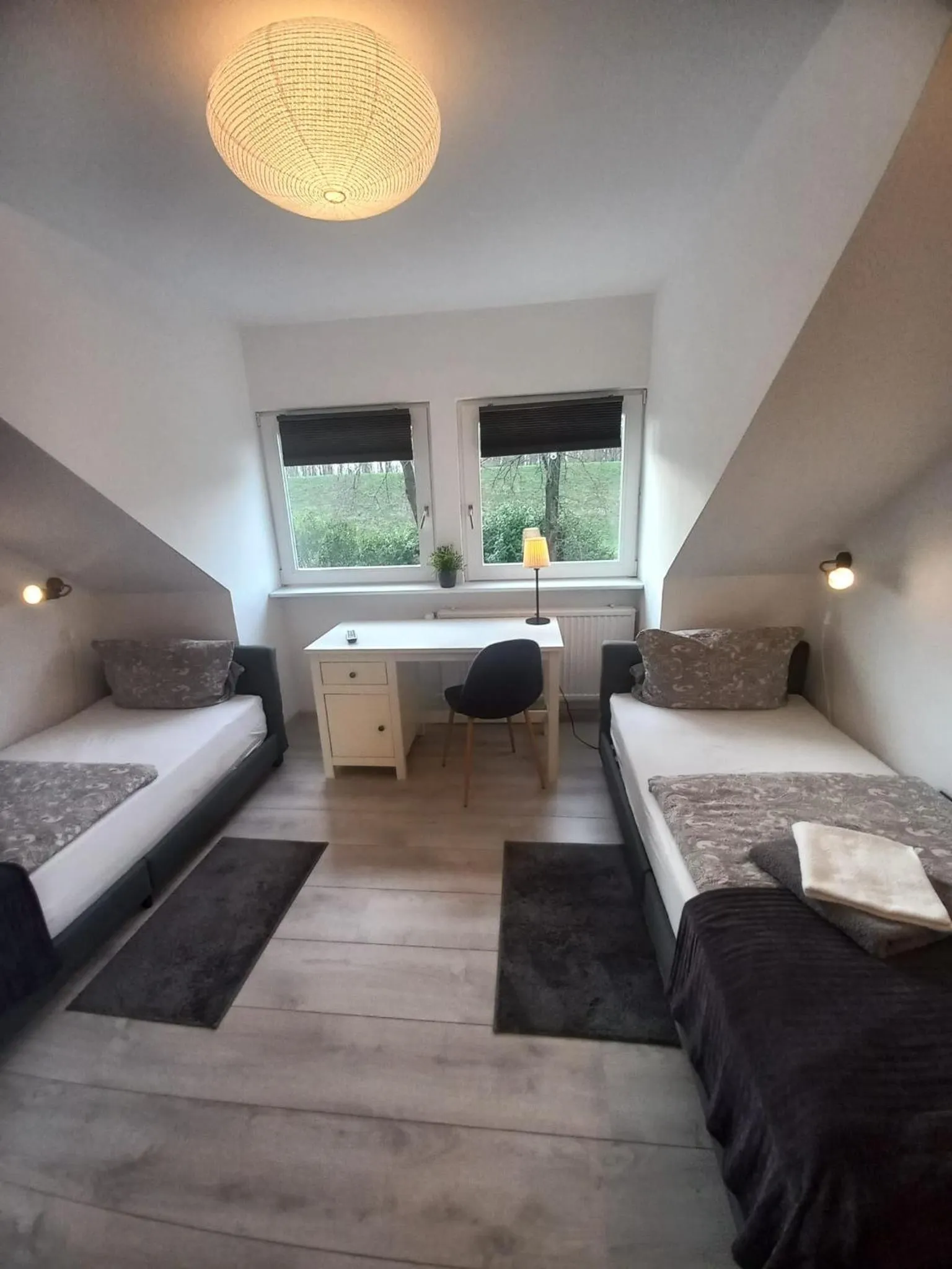 Living room, Bed in Best Pension