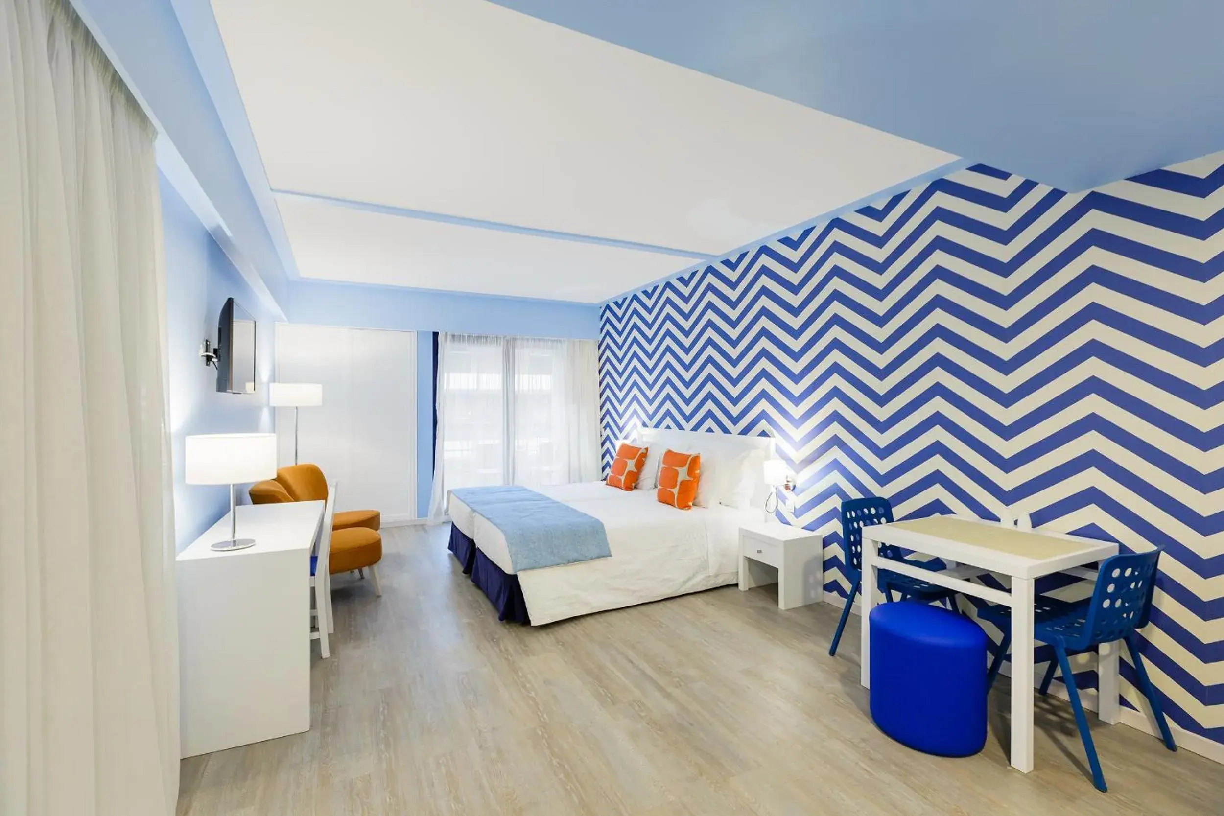 Bedroom, Bed in Terrace Mar Suite Hotel Bedroom, Bed in Terrace Mar Suite Hotel