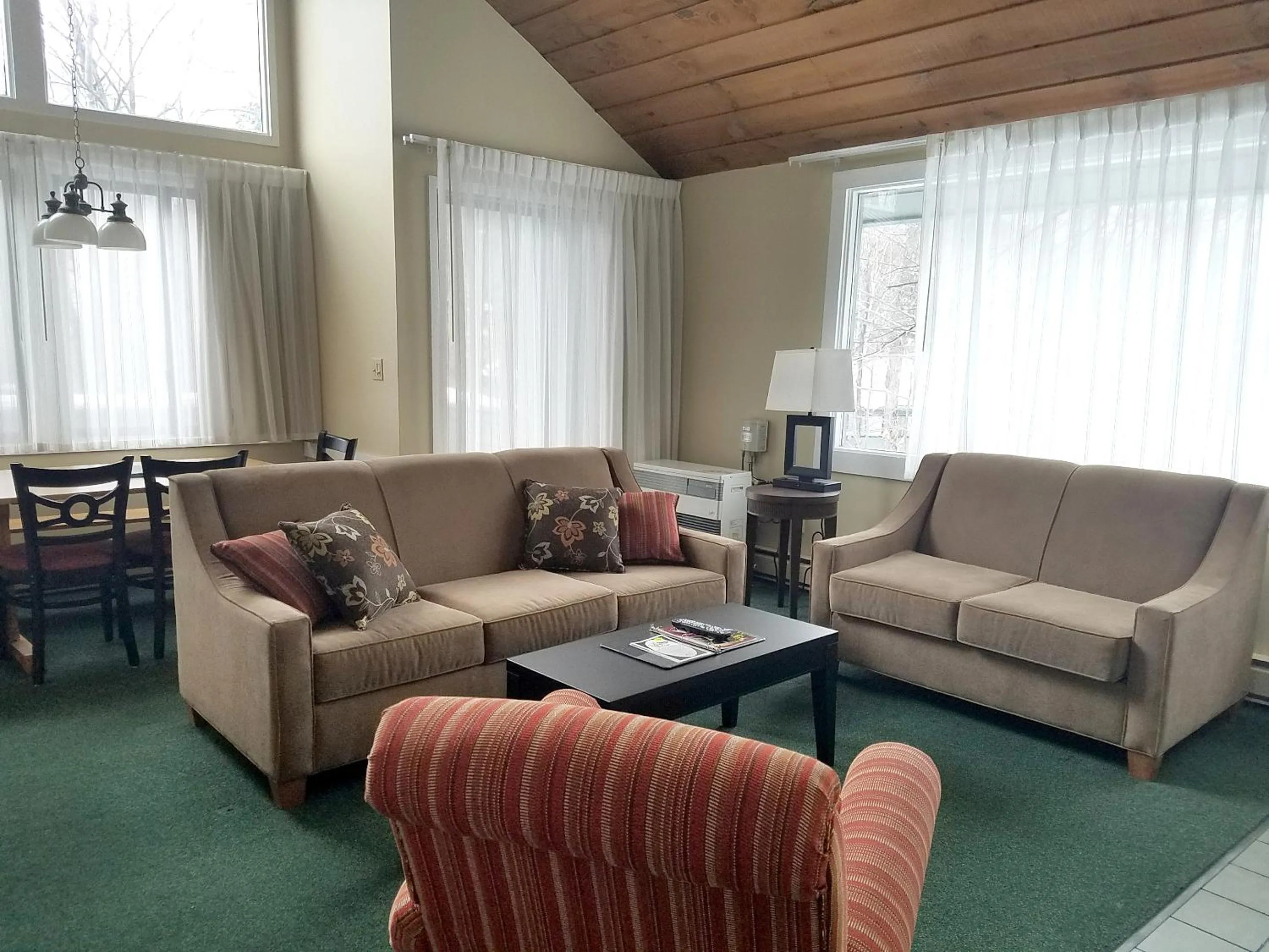 Living room in Village of Loon Mountain
