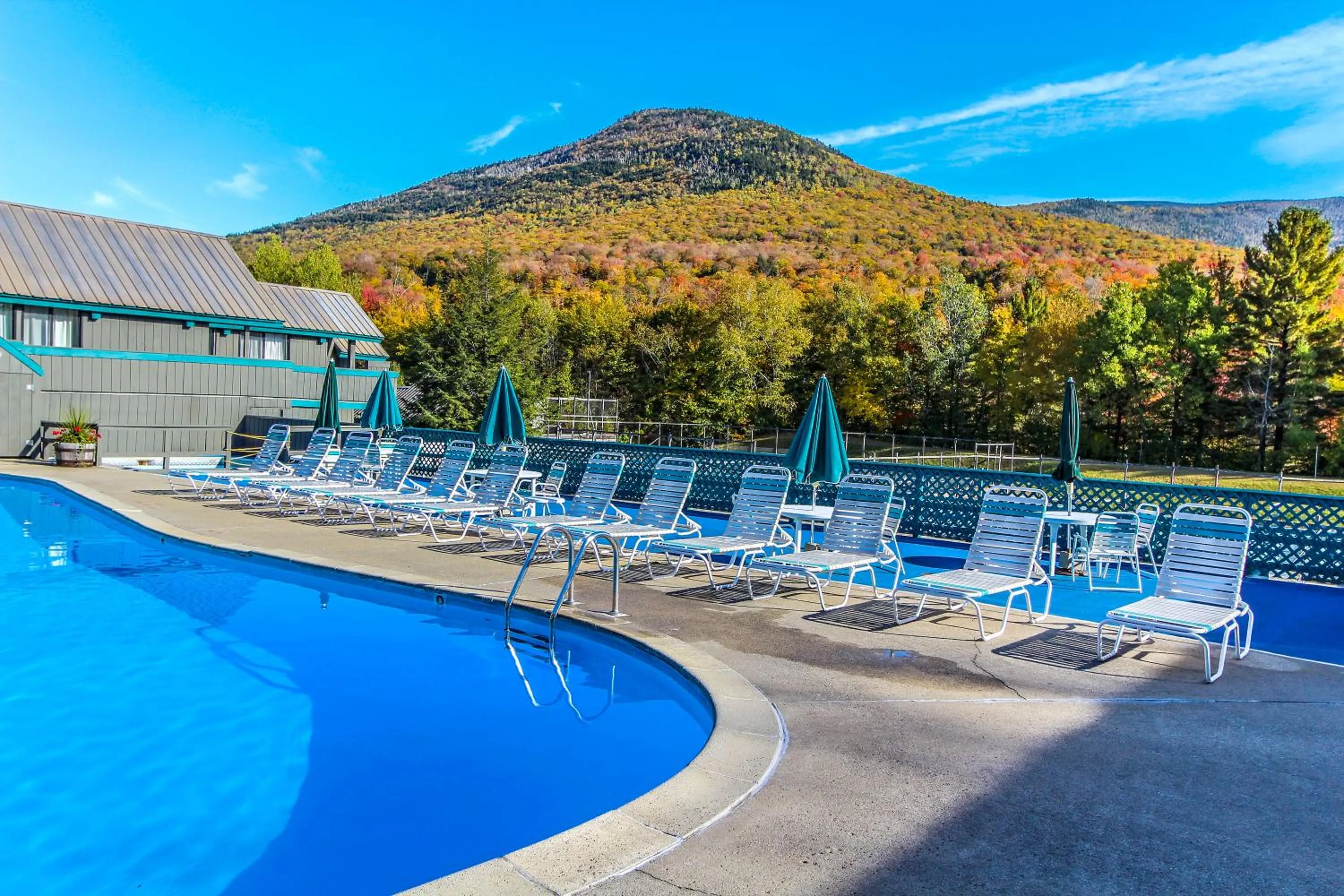 Summer in Village of Loon Mountain