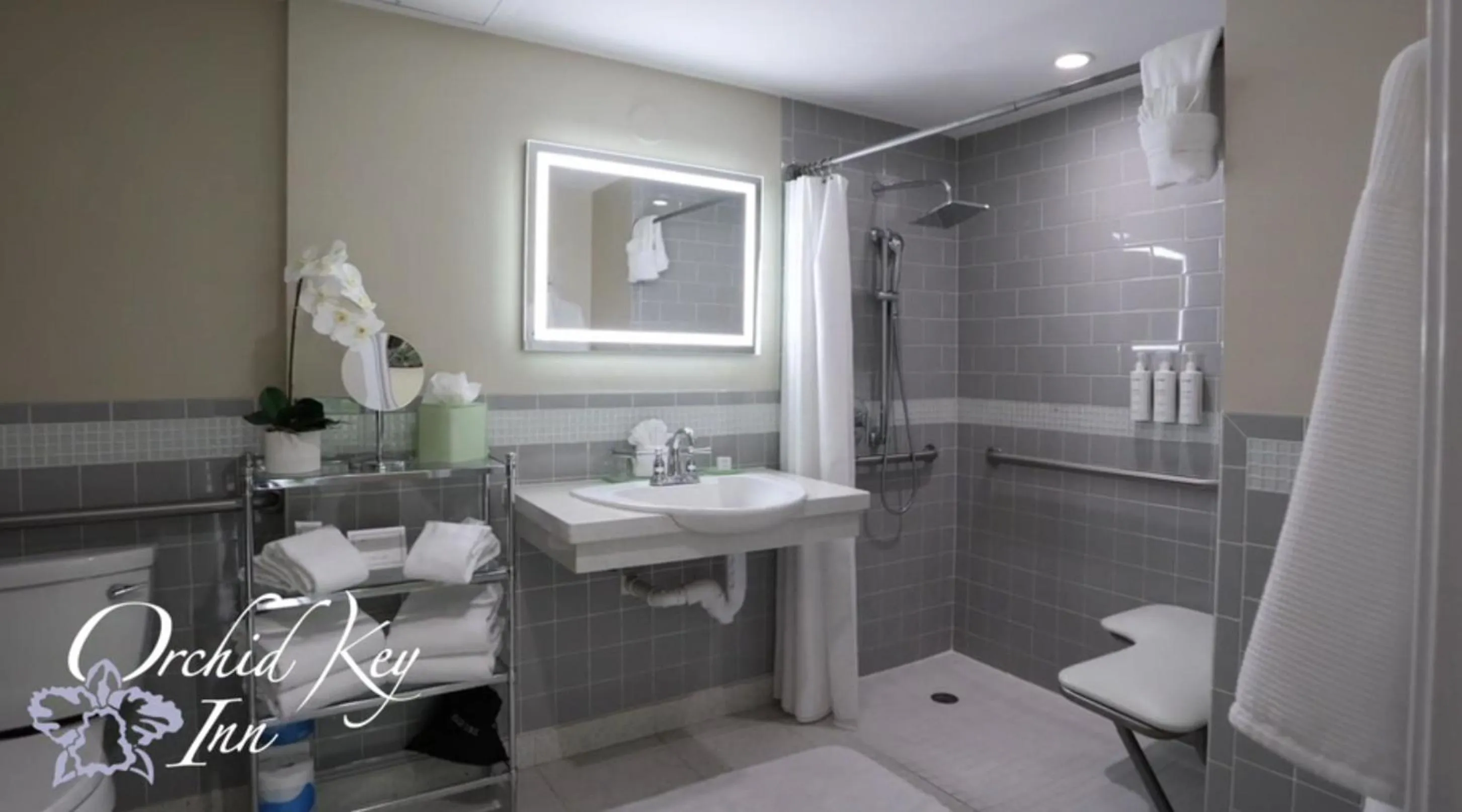 Bathroom in Orchid Key Inn - Adults Only