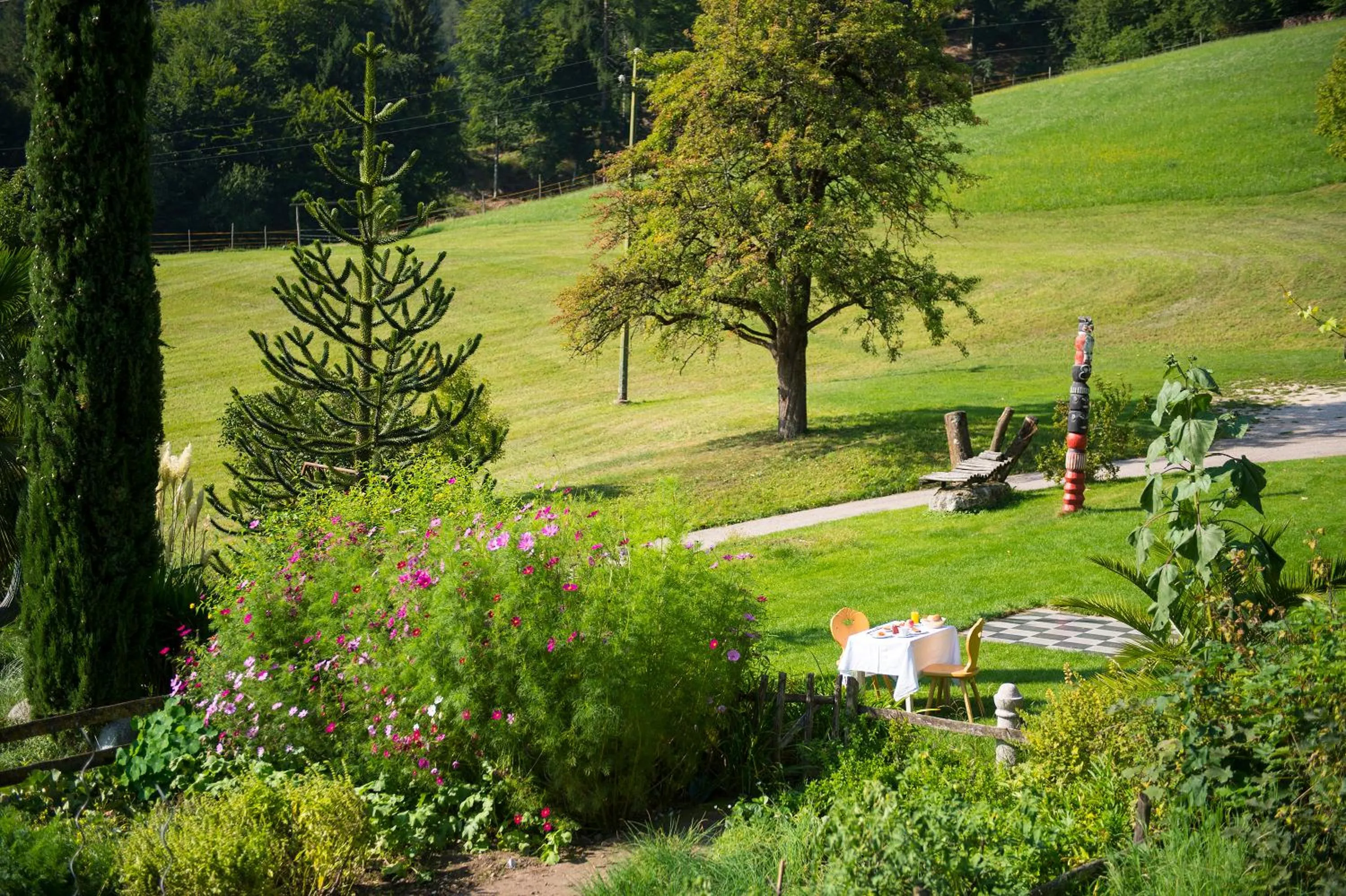 Garden in Gasthof Wieser