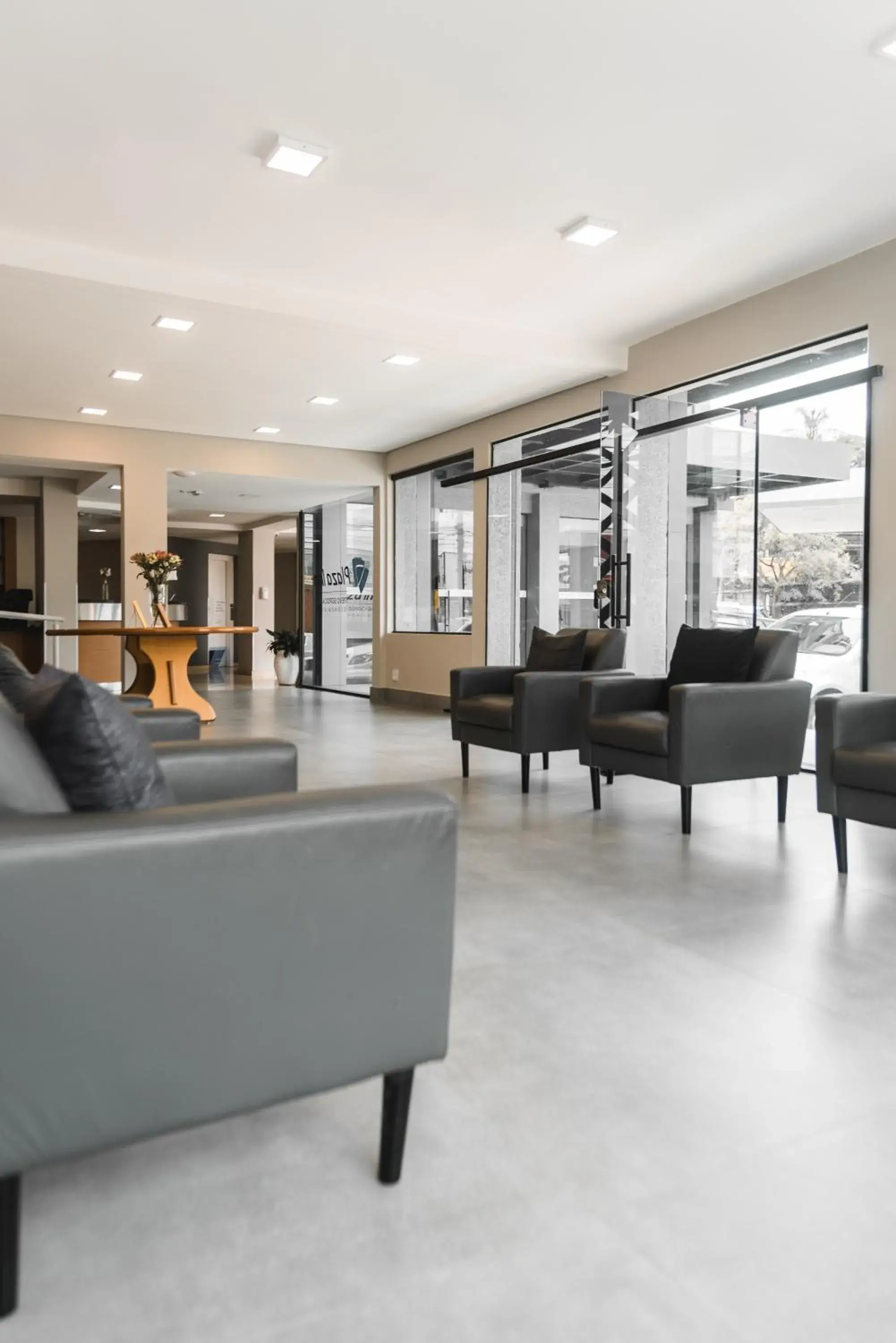 Lobby or reception in Plaza Inn Trevo Sorocaba Lobby or reception in Plaza Inn Trevo Sorocaba