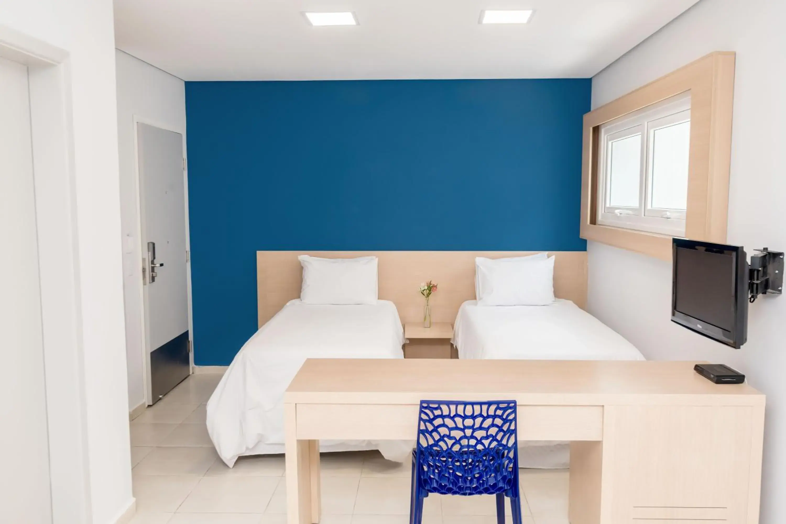 Photo of the whole room, Bed in Plaza Inn Trevo Sorocaba Photo of the whole room, Bed in Plaza Inn Trevo Sorocaba