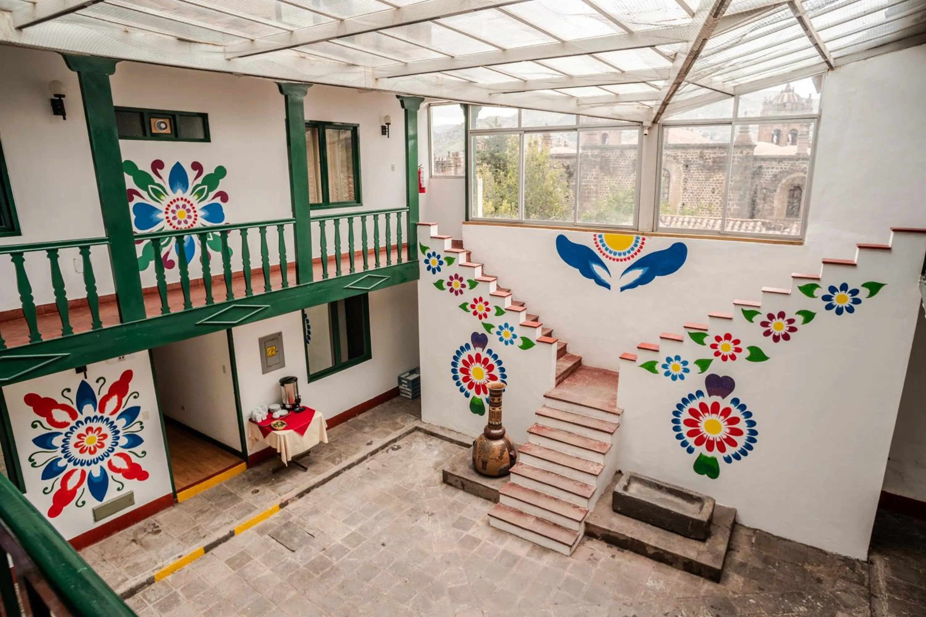 Patio in Cusco Plaza Nazarenas