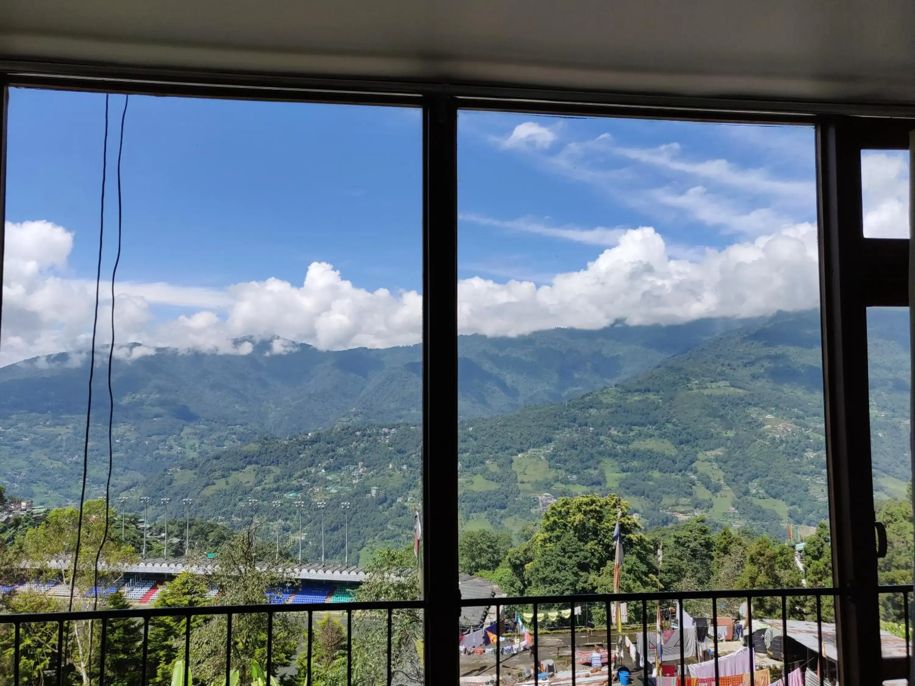 Mountain view in Hotel Ninamma Mountain view in Hotel Ninamma