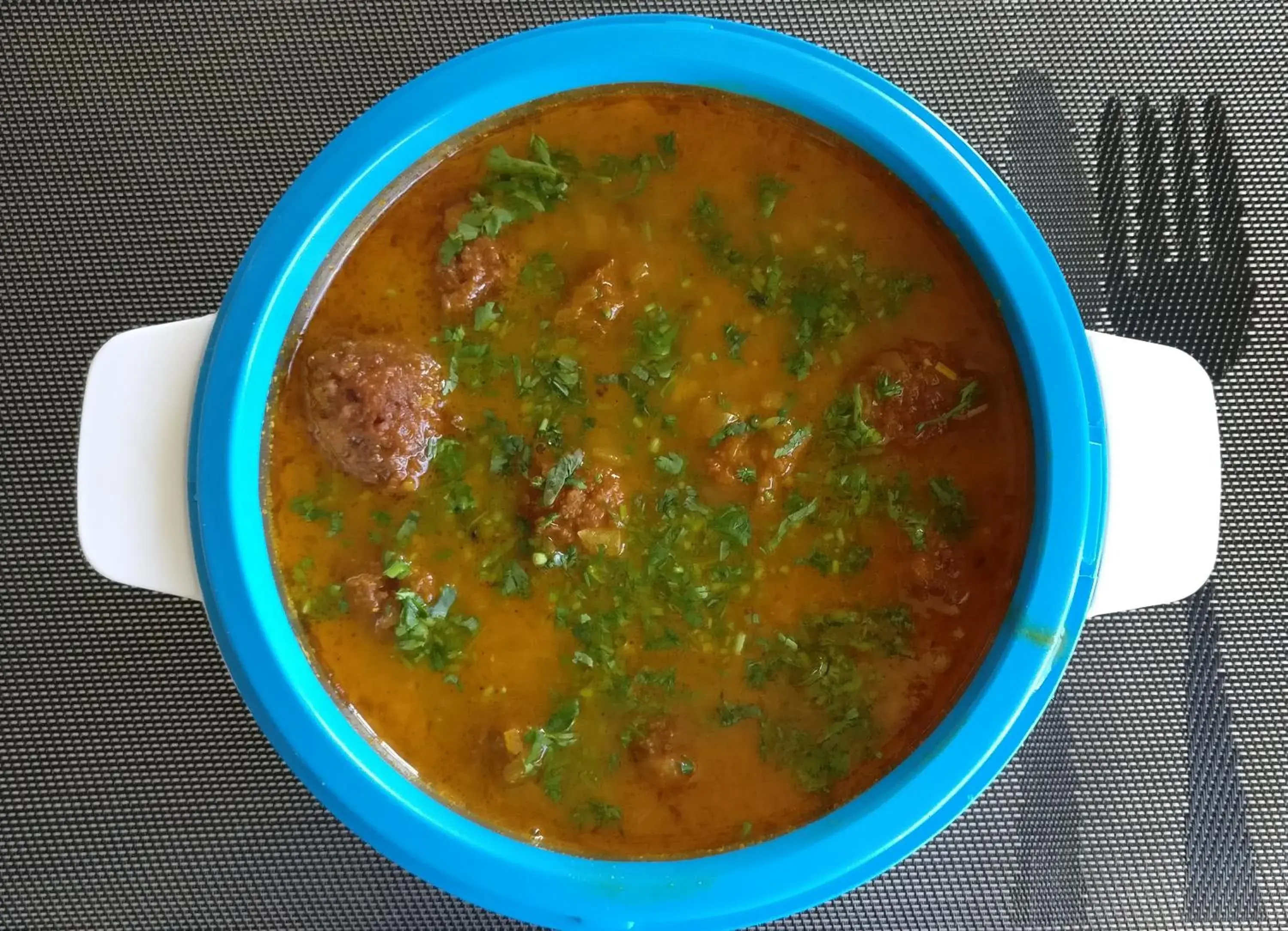 Food close-up in Hotel Ninamma Food close-up in Hotel Ninamma