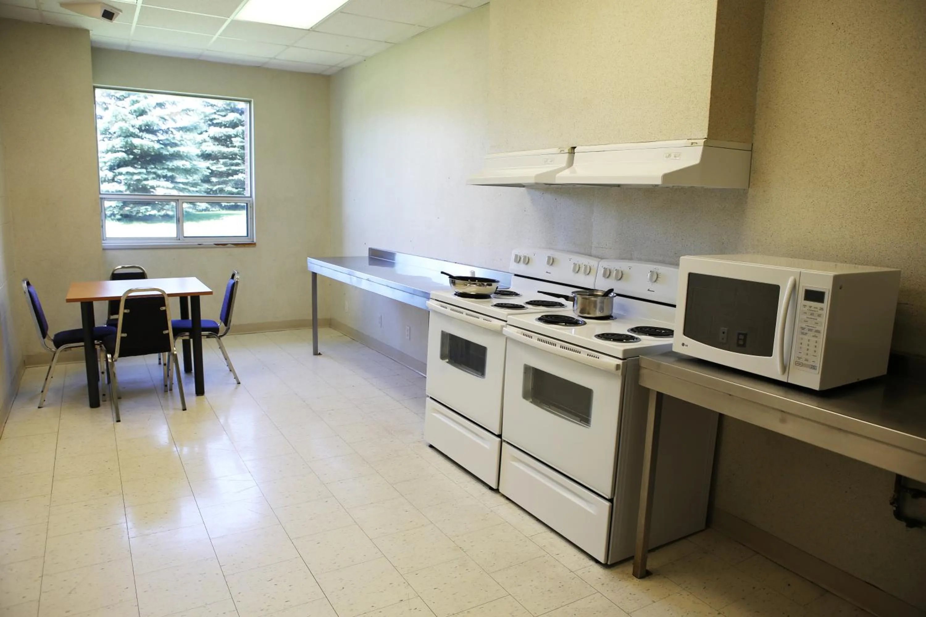 Kitchen or kitchenette in Residence & Conference Centre- Barrie