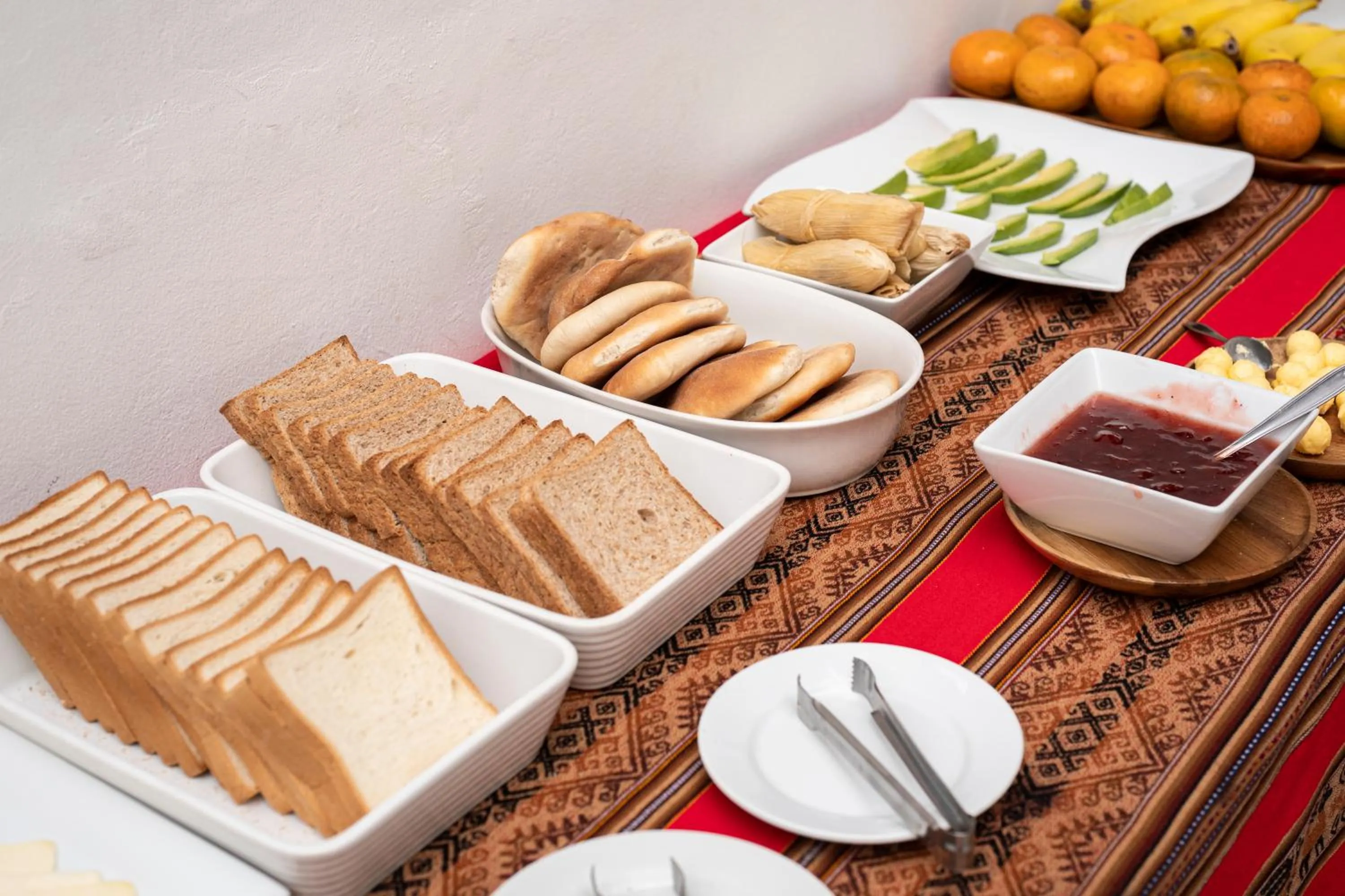 Food and drinks in Hotel Cusco Plaza Saphi