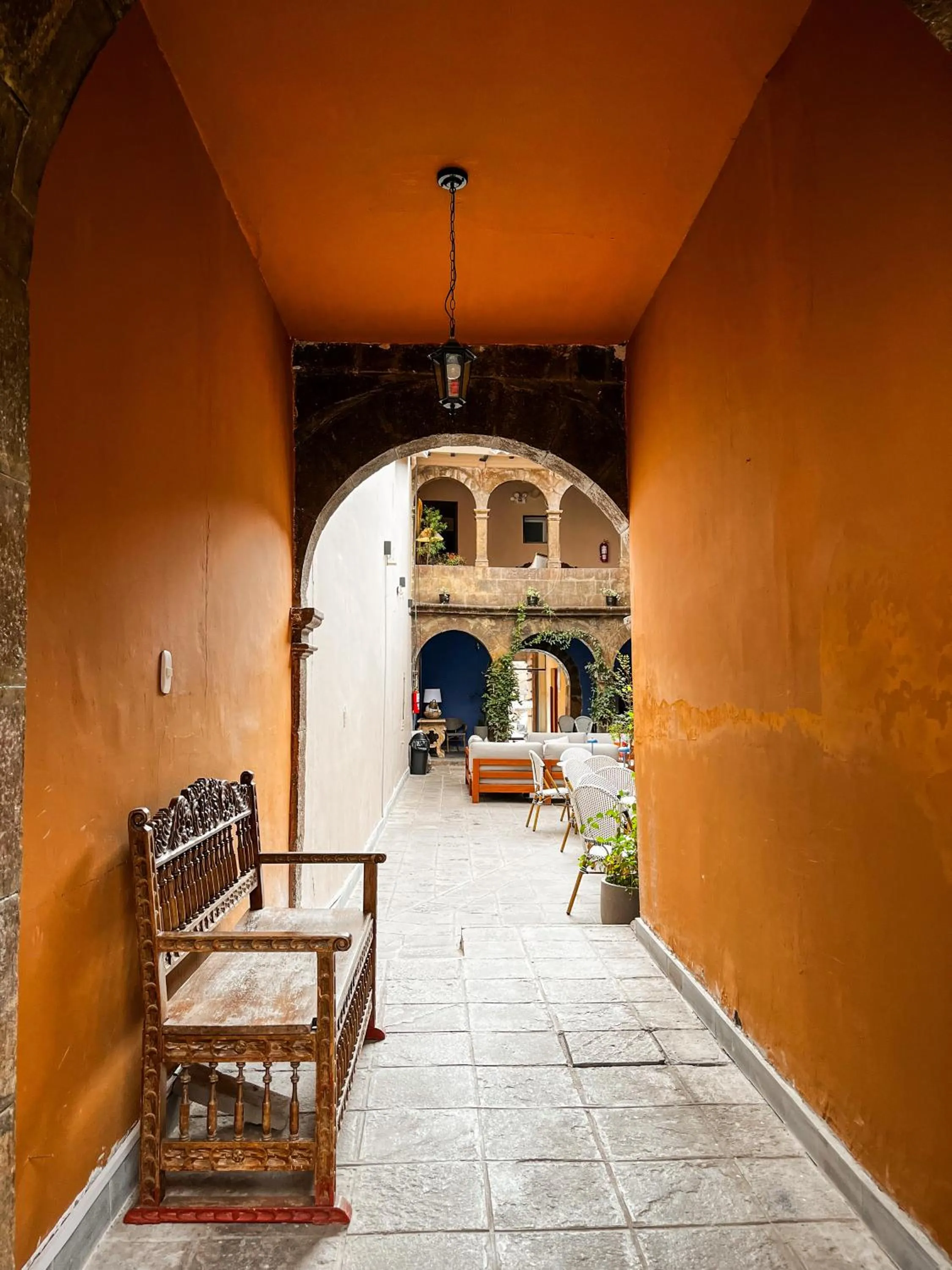 Patio in Hotel Cusco Plaza Saphi