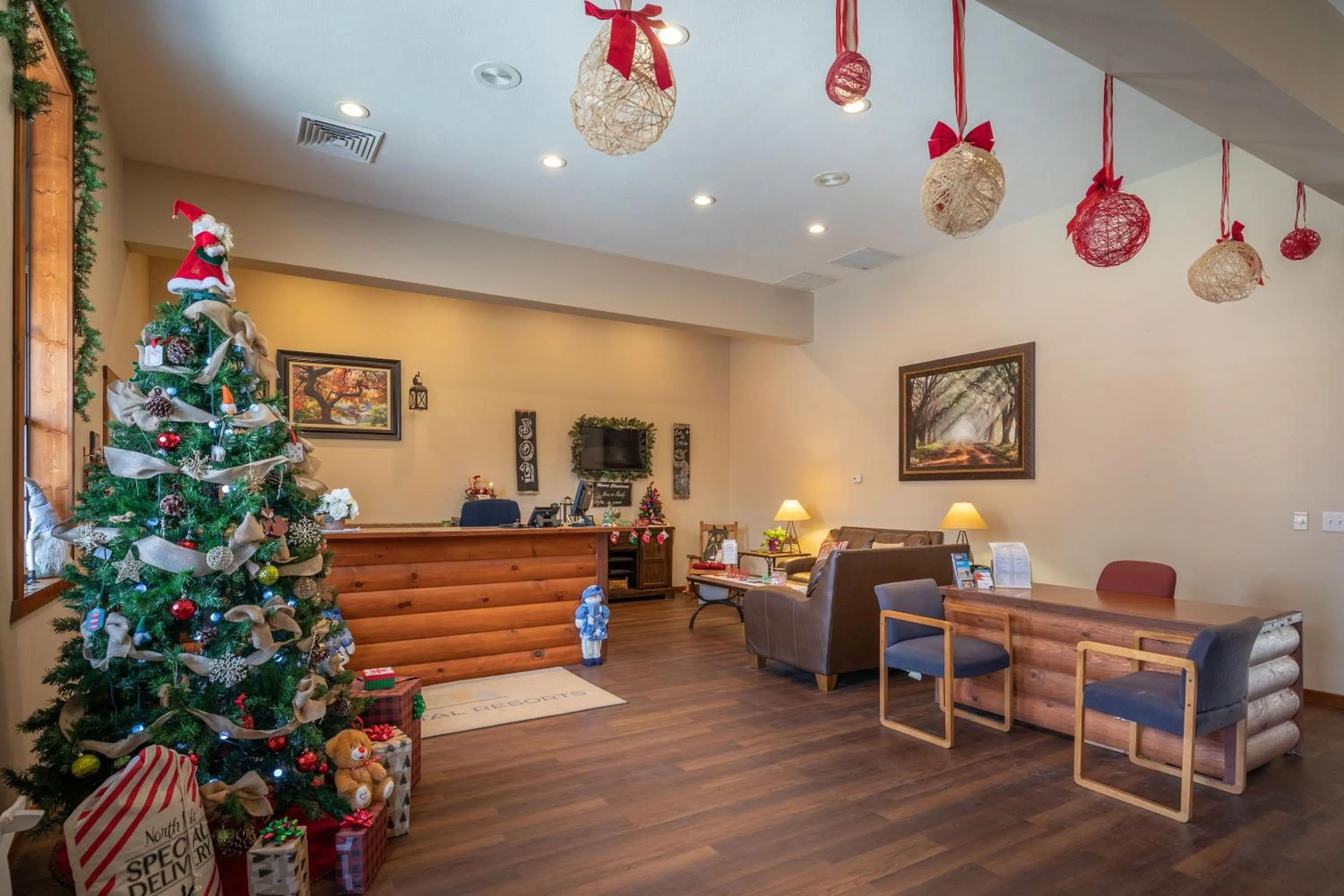 Lobby or reception in The Lodges at Table Rock
