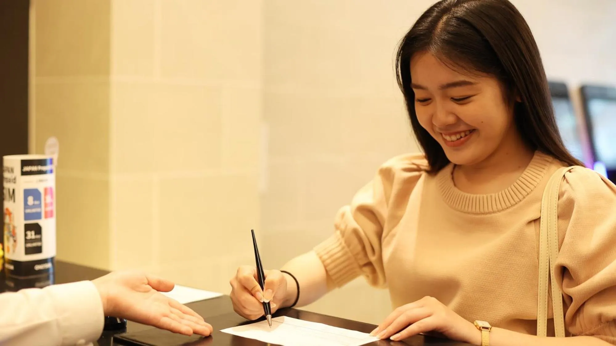 Lobby or reception in Urban Hotel Kyoto Shijo Premium
