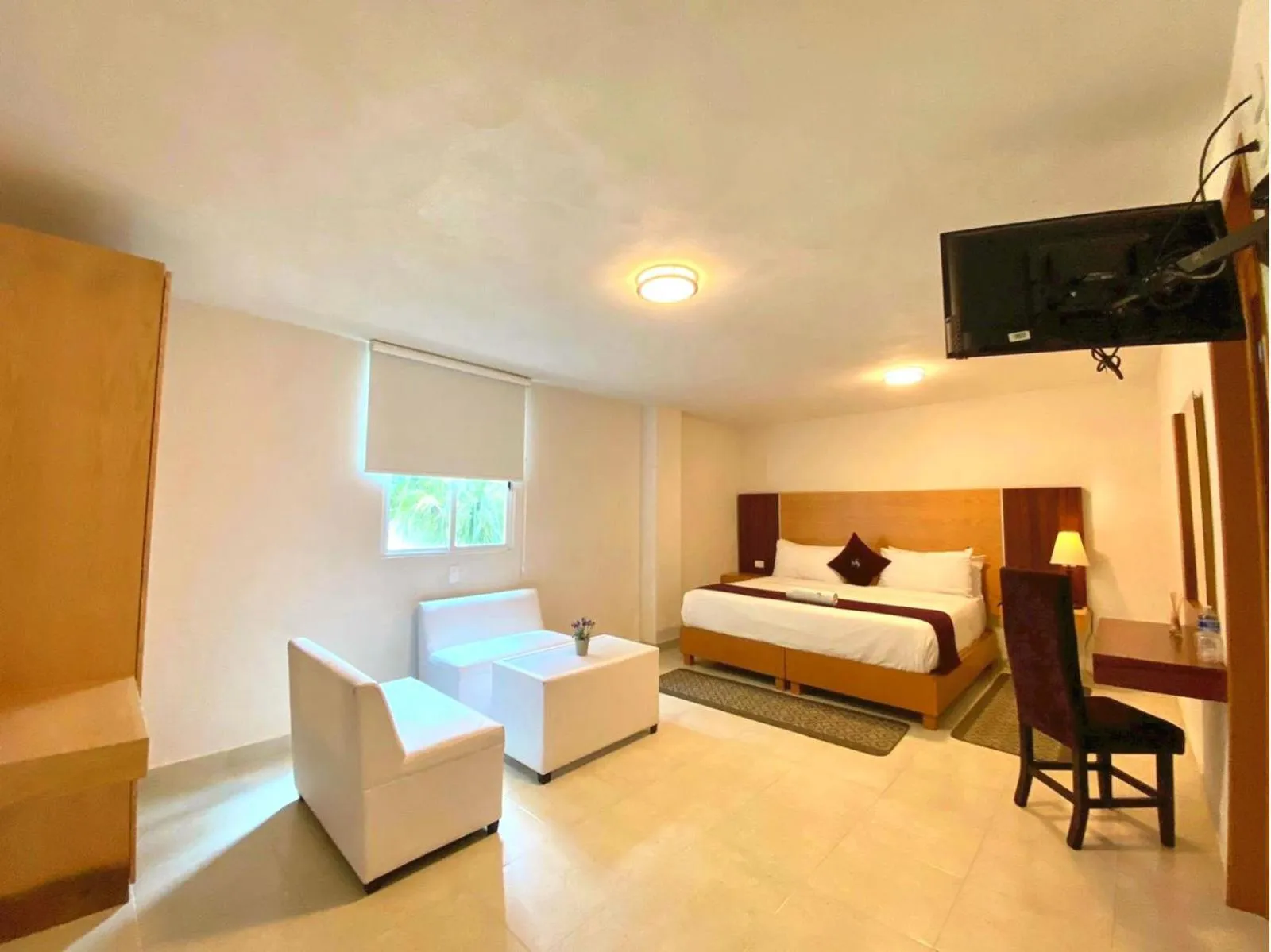 Bed in Hotel Posada Maria Sofia