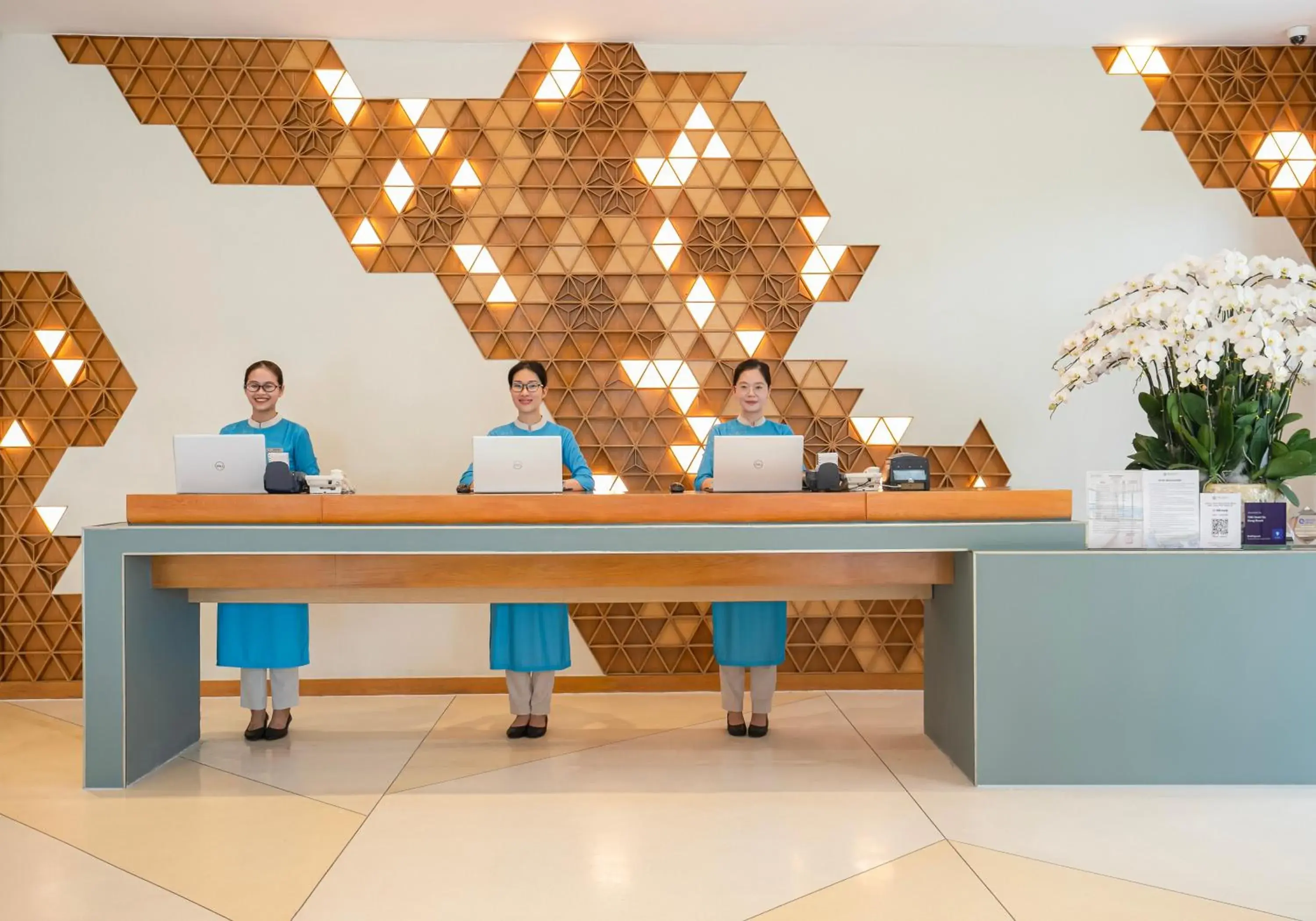 Lobby or reception in TMS Hotel Da Nang Beach Lobby or reception in TMS Hotel Da Nang Beach