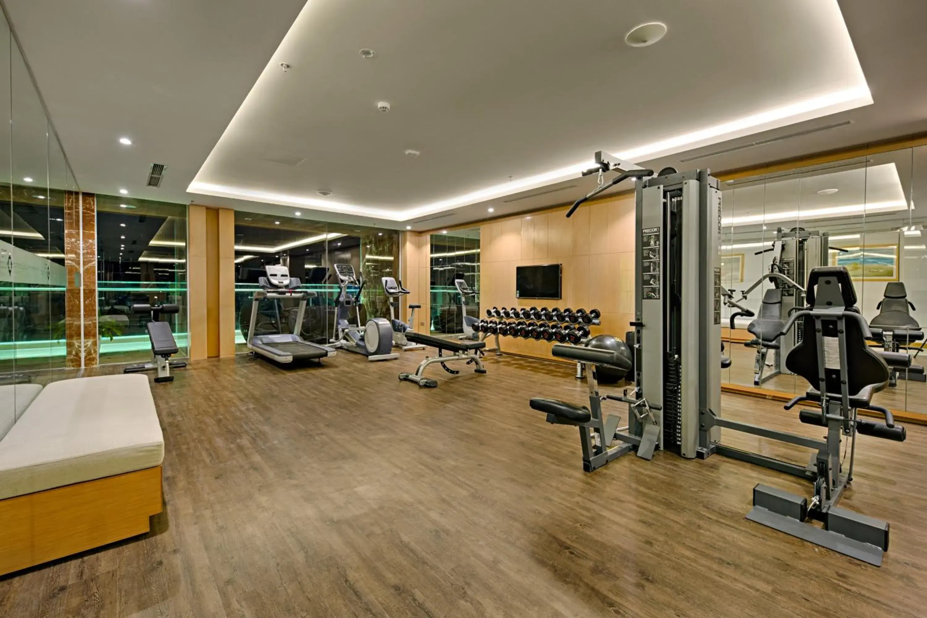 Fitness centre/facilities in TMS Hotel Da Nang Beach Fitness centre/facilities in TMS Hotel Da Nang Beach