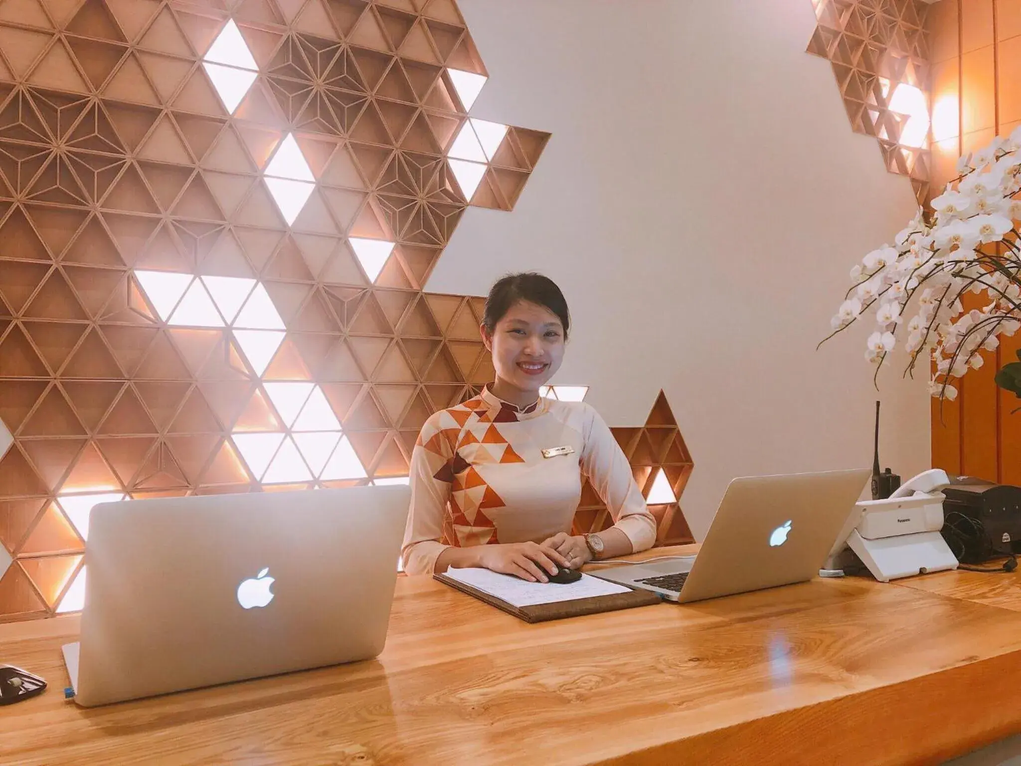 Lobby or reception in TMS Hotel Da Nang Beach Lobby or reception in TMS Hotel Da Nang Beach