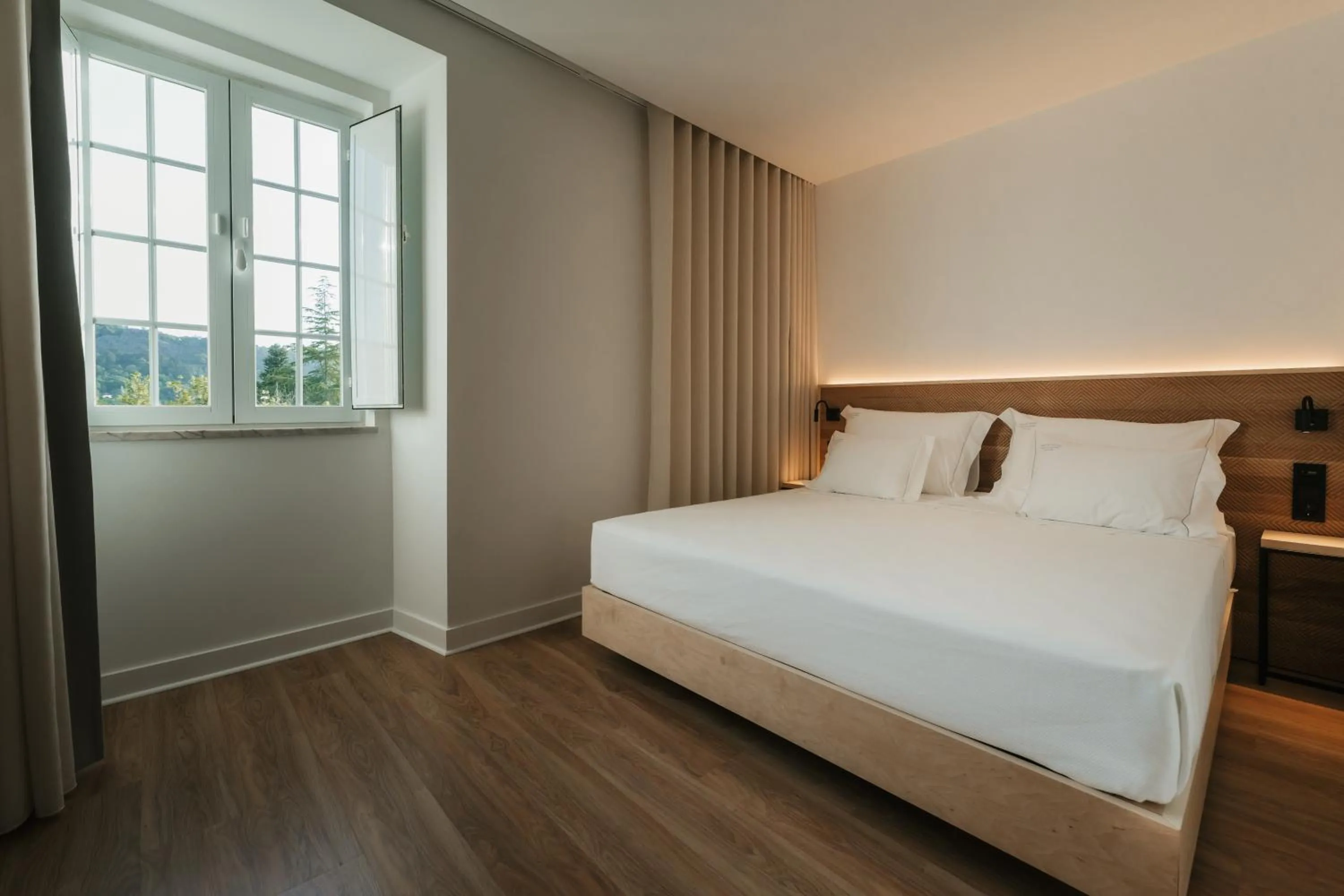 Bed in Casa do Parque Nature & Heritage Hotel