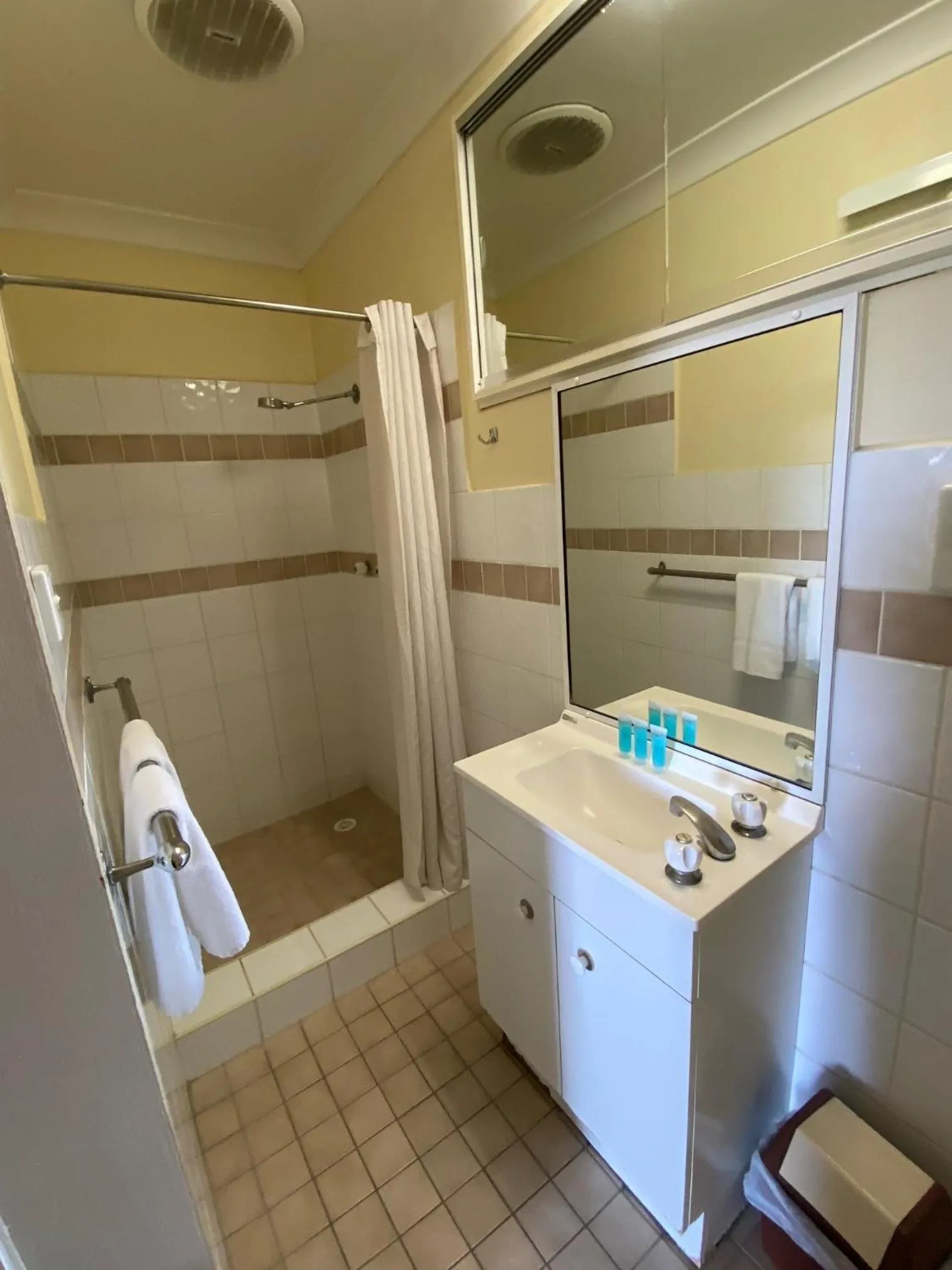 Bathroom in Maitland City Motel