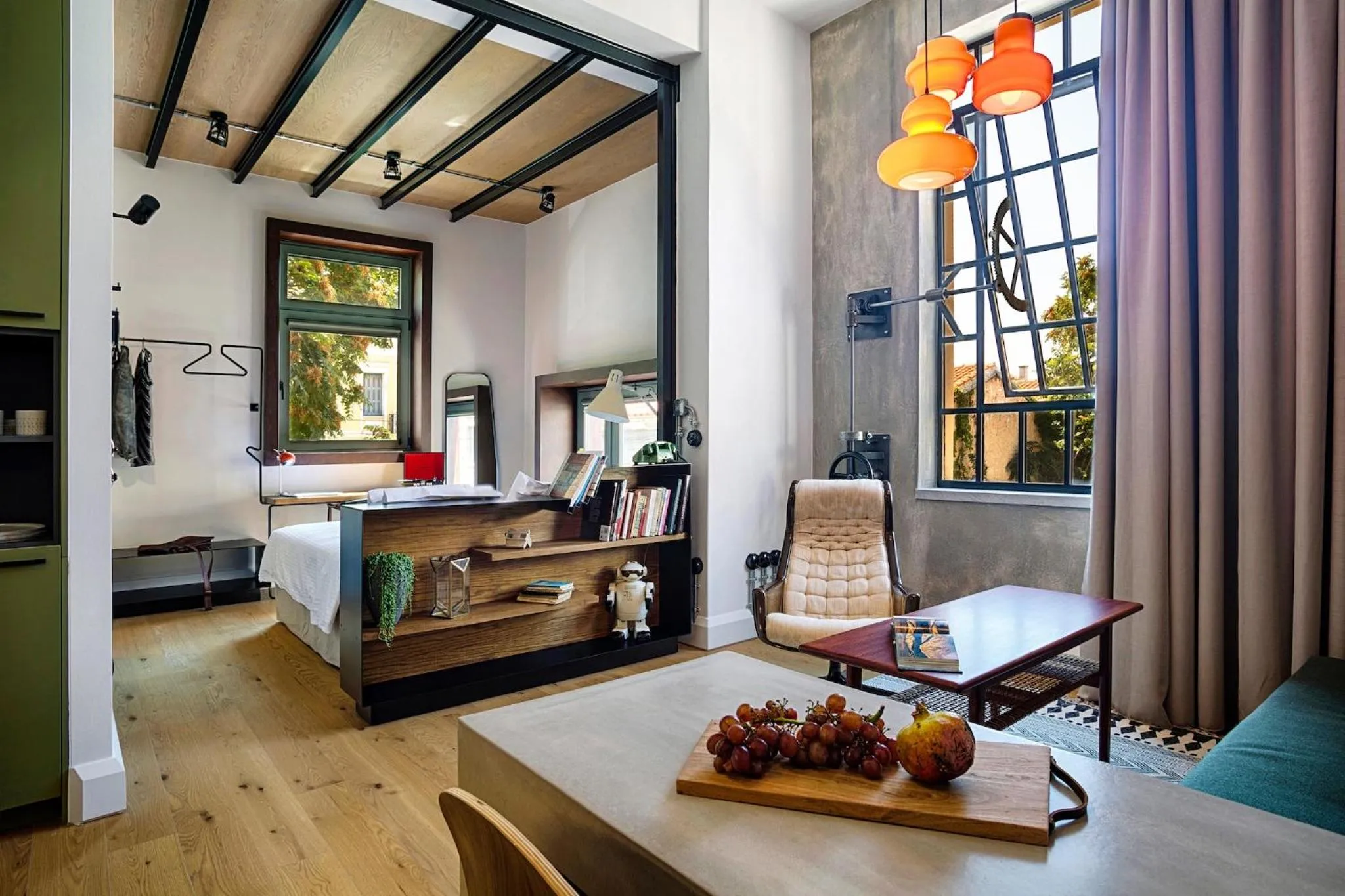 Day, Bed in The Foundry Suites