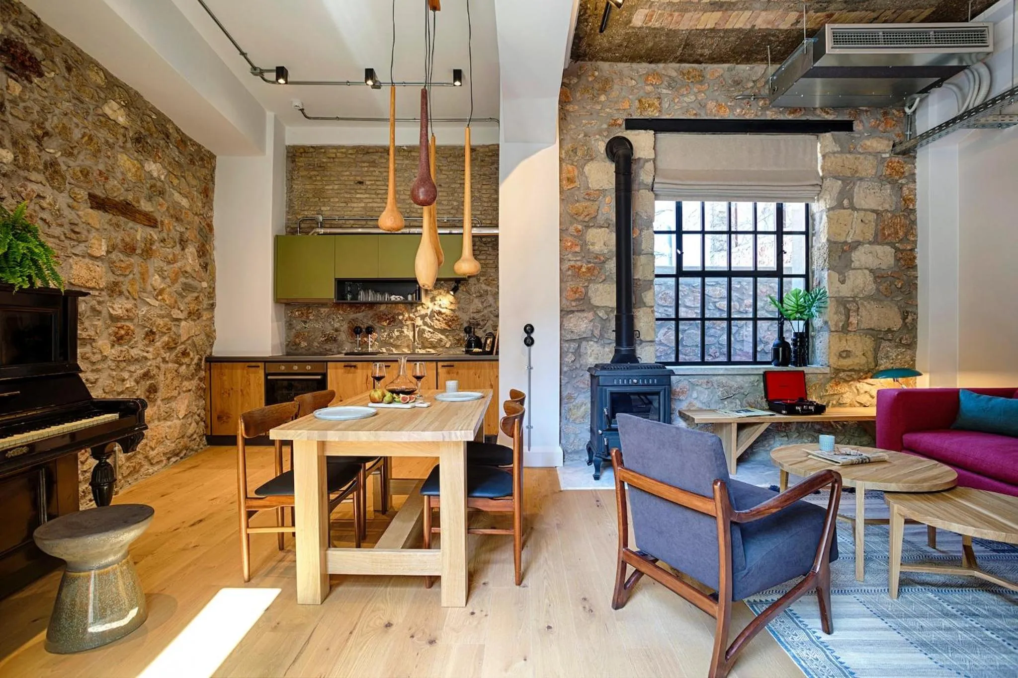 Kitchen or kitchenette in The Foundry Suites