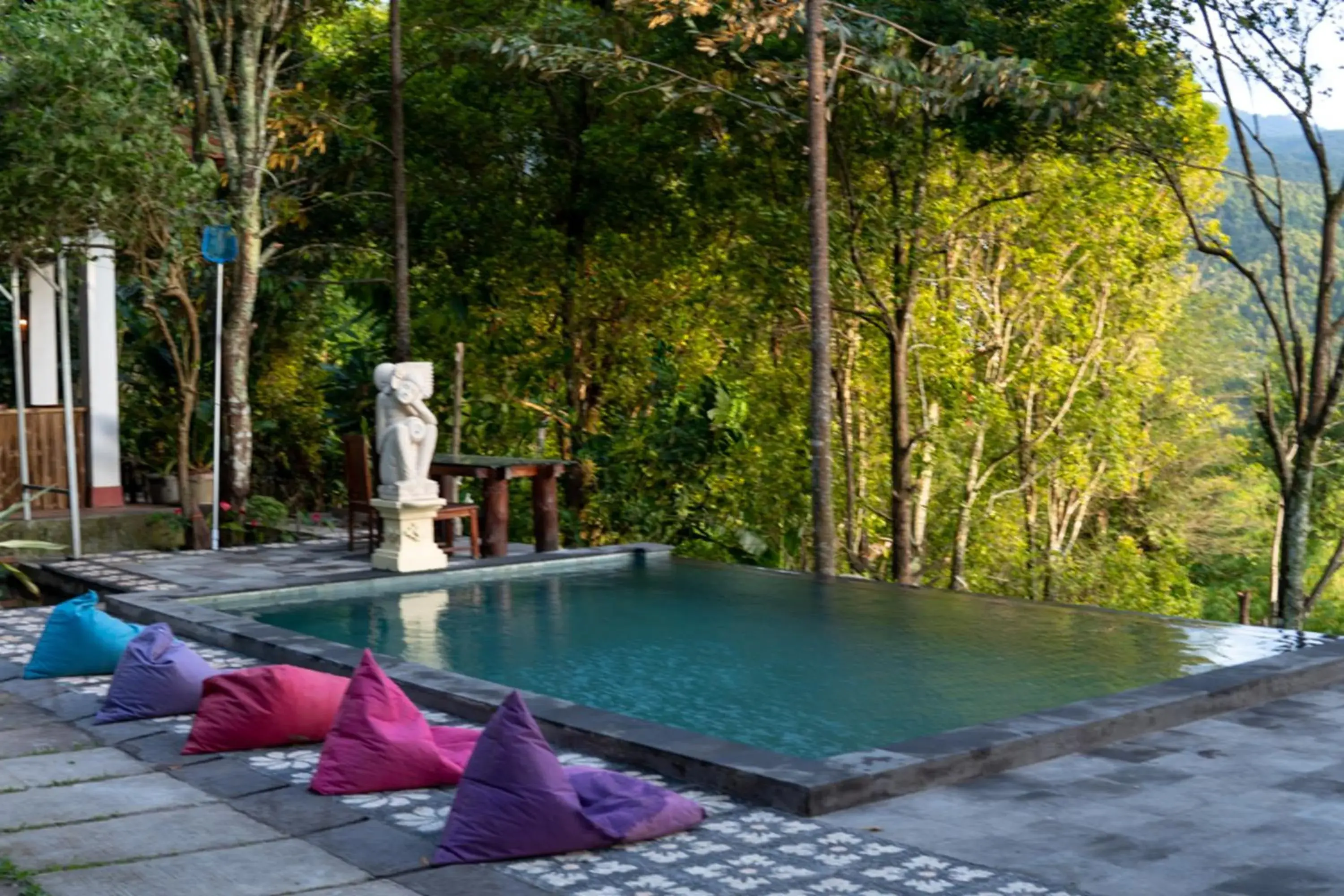 Swimming pool in Puri Sunny Munduk , North Bali Swimming pool in Puri Sunny Munduk , North Bali