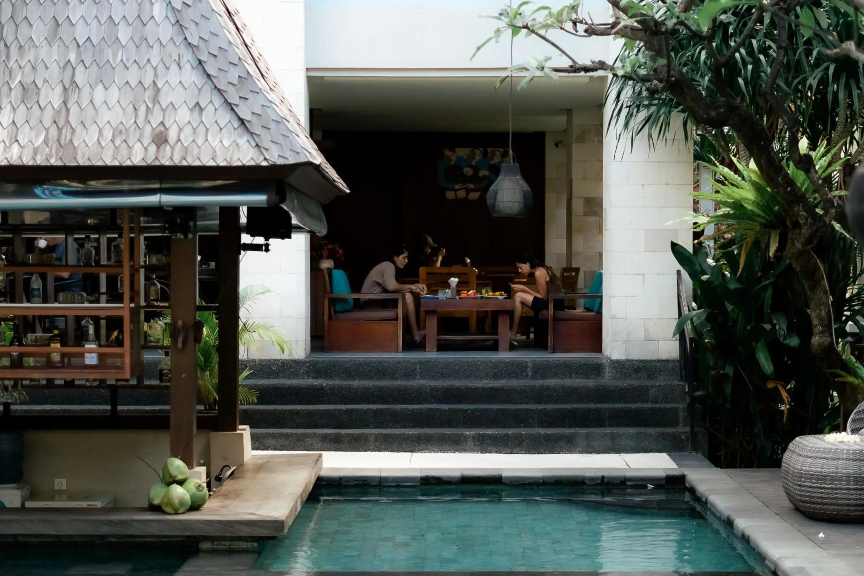 Pool view in Fourteen Roses Beach Hotel
