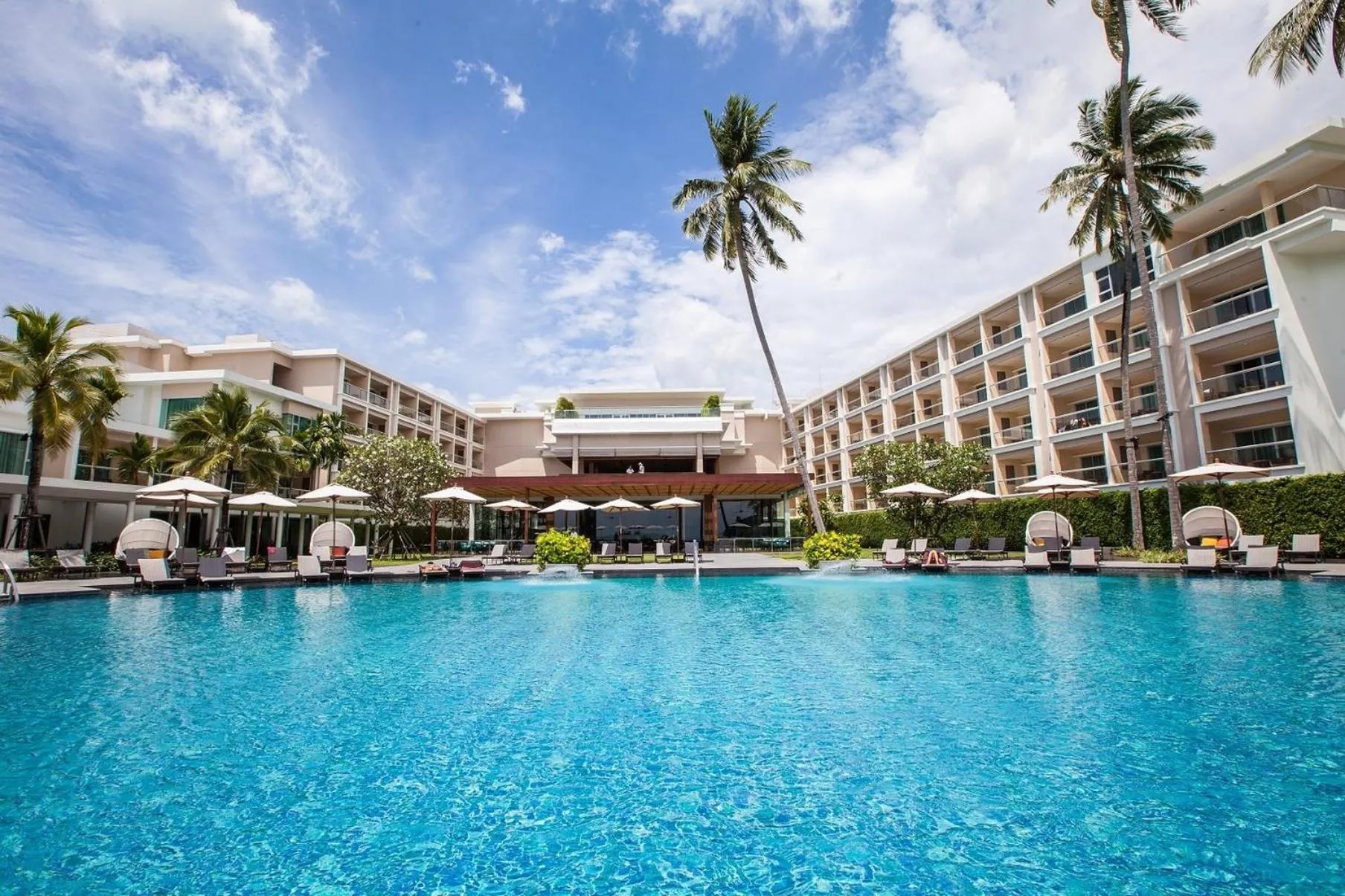 Property building, Swimming Pool in Phuket Panwa Beachfront Resort