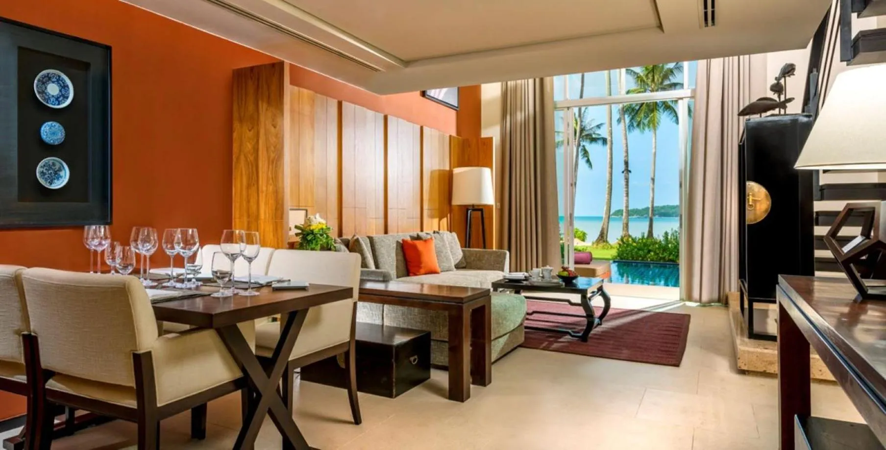 Photo of the whole room, Seating Area in Phuket Panwa Beachfront Resort