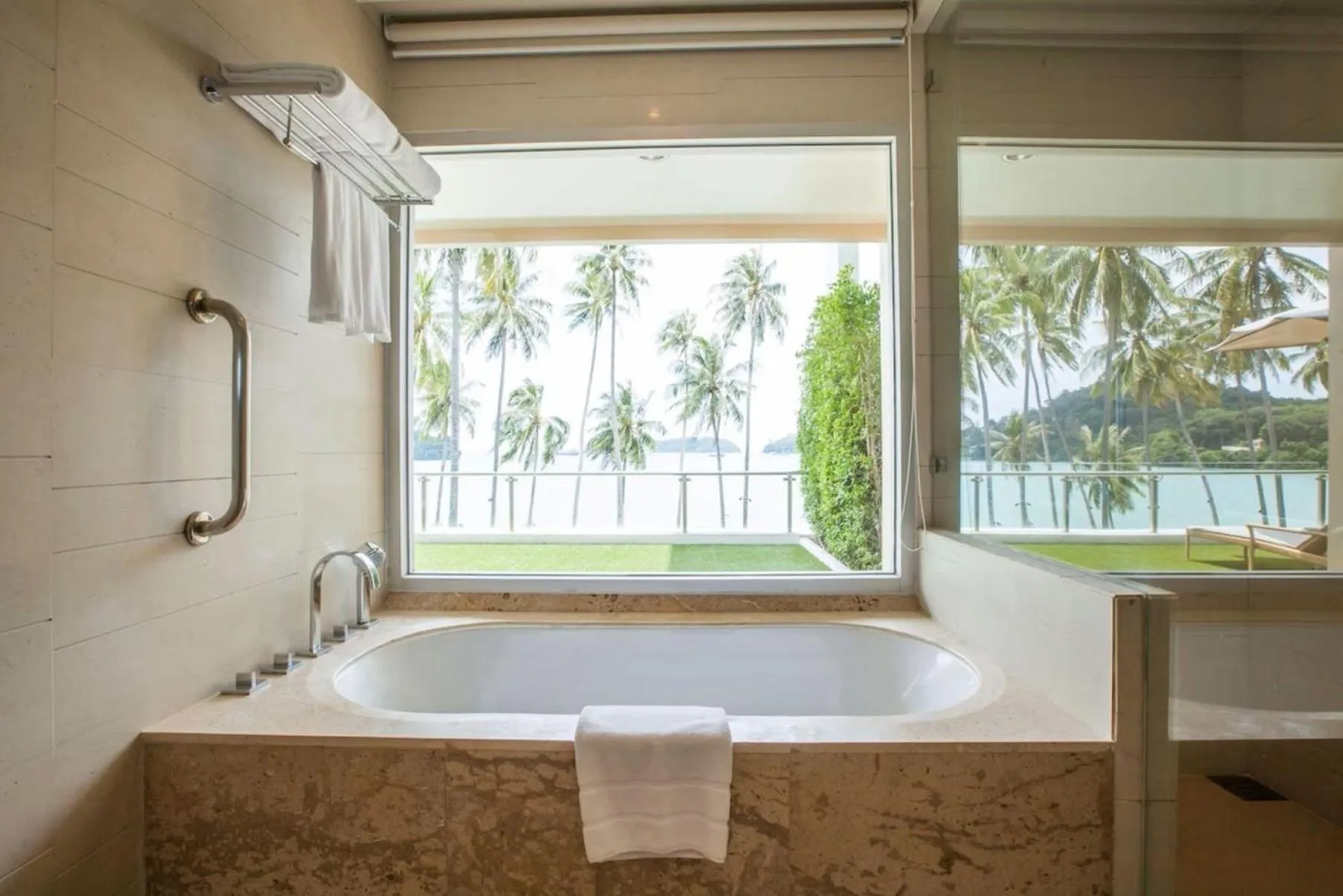 Bathroom in Phuket Panwa Beachfront Resort