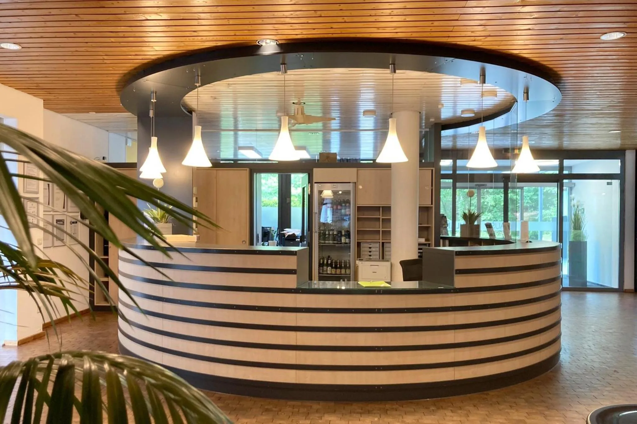 Lobby or reception in Bildungs- und Tagungshaus Haus Neuland