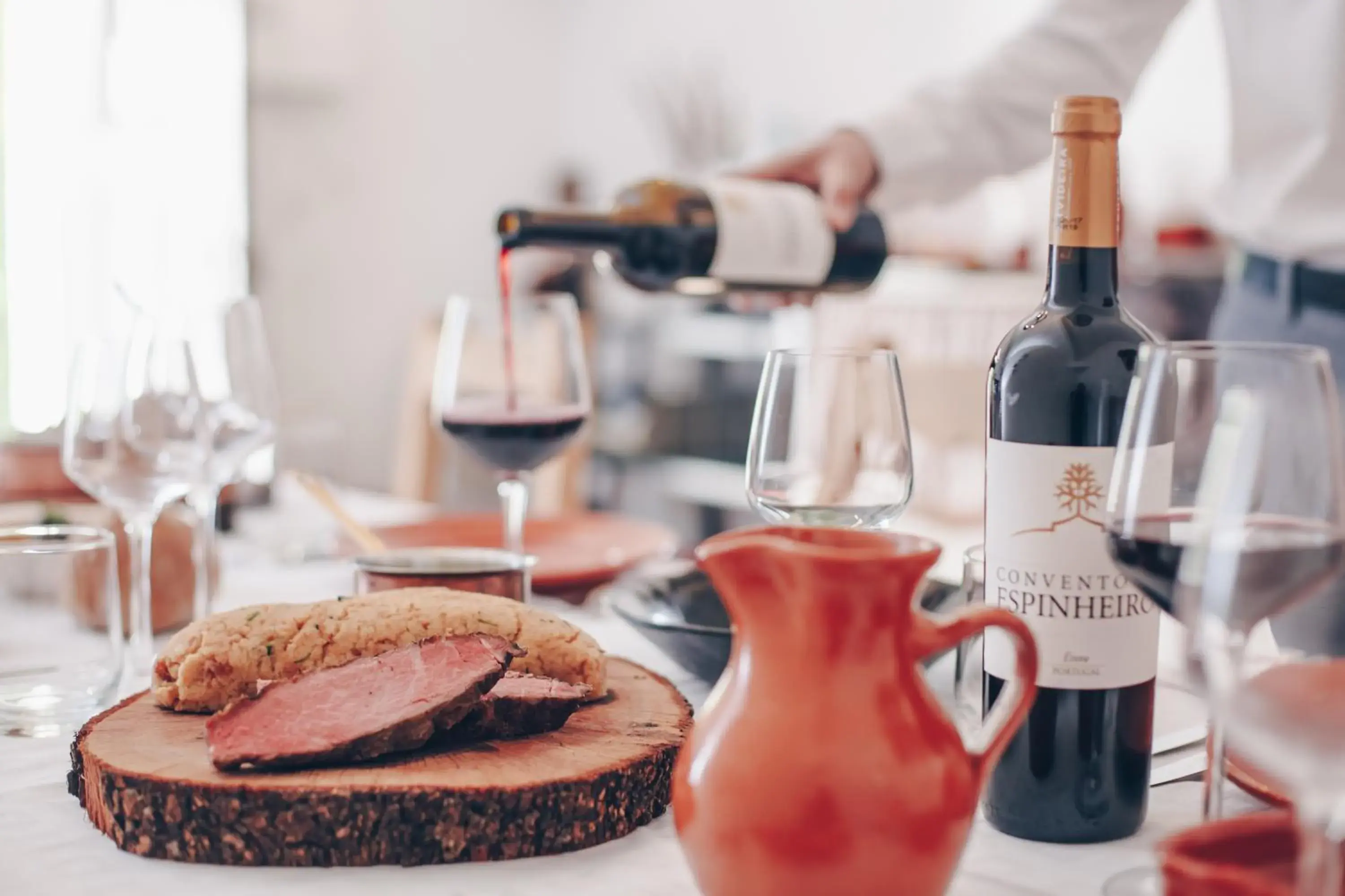 Food close-up in Convento do Espinheiro, Historic Hotel & Spa Food close-up in Convento do Espinheiro, Historic Hotel & Spa