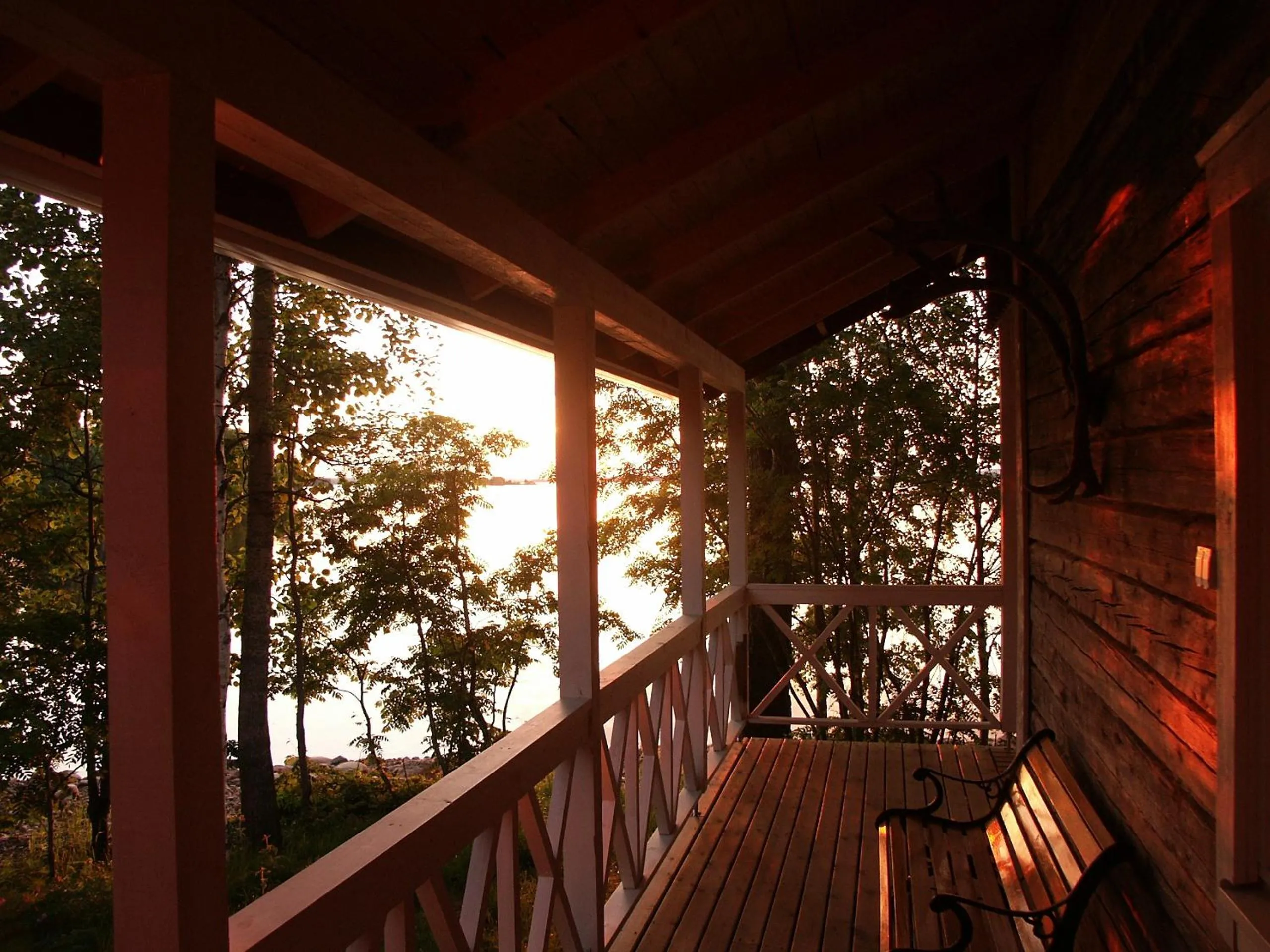 Natural landscape in Santa's Little Village - Hotel Uitonniemi