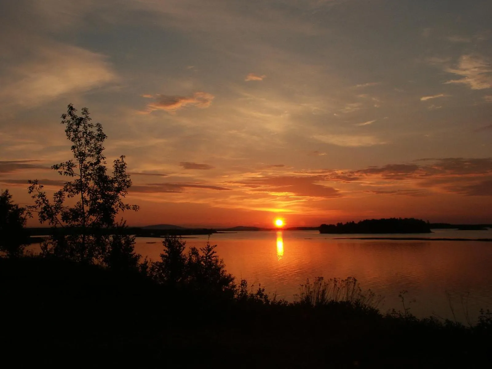 Natural landscape in Santa's Little Village - Hotel Uitonniemi