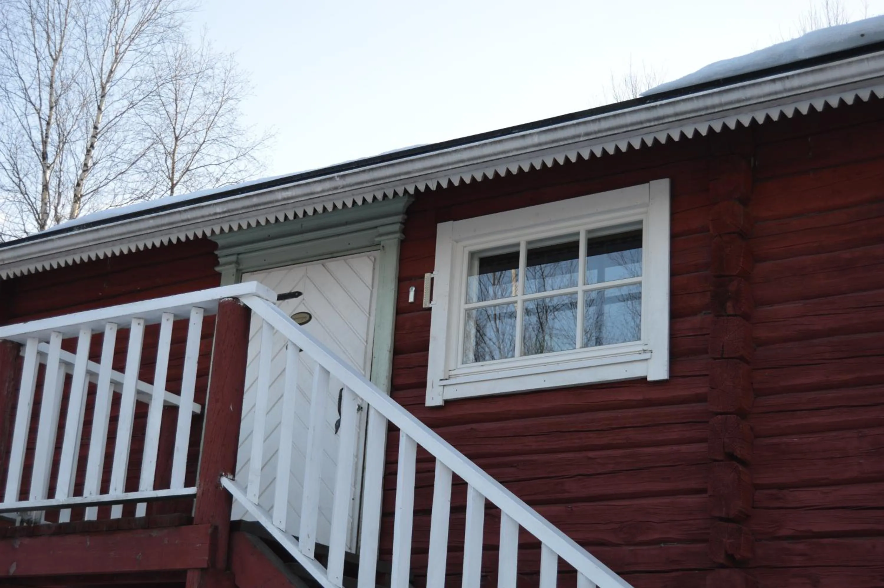 Facade/entrance in Santa's Little Village - Hotel Uitonniemi