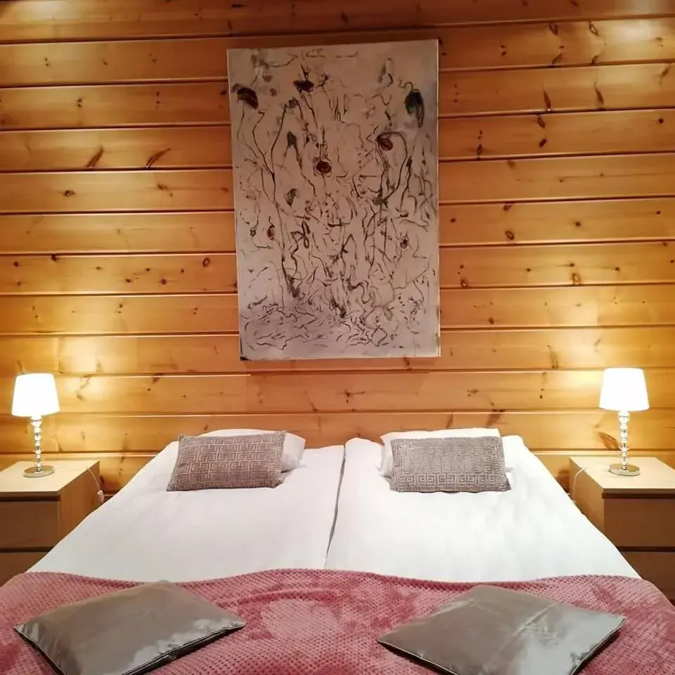 Large Twin Room - single occupancy - No pets in Santa's Little Village - Hotel Uitonniemi Large Twin Room - single occupancy - No pets in Santa's Little Village - Hotel Uitonniemi