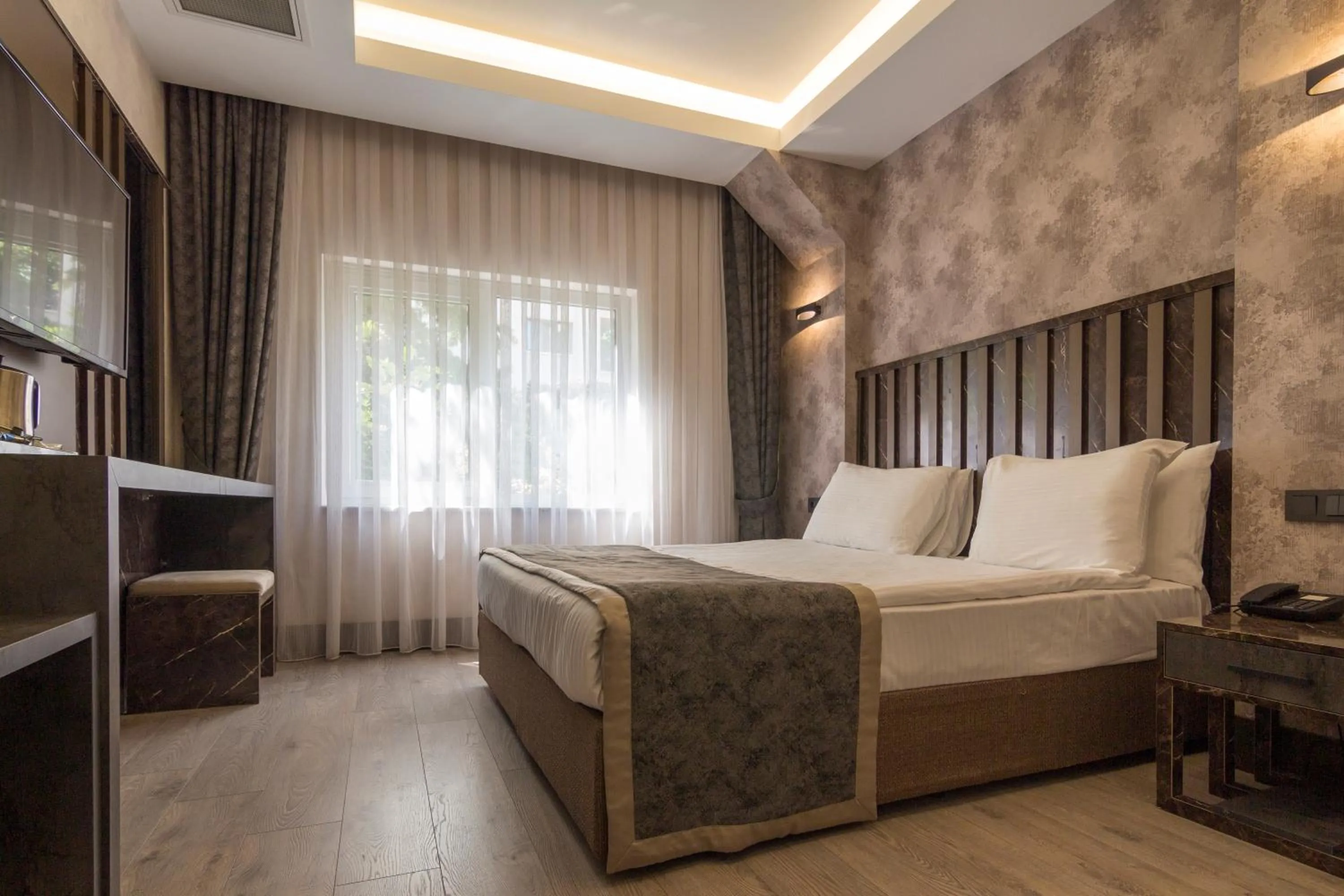Bed in Ankara Royal Hotel