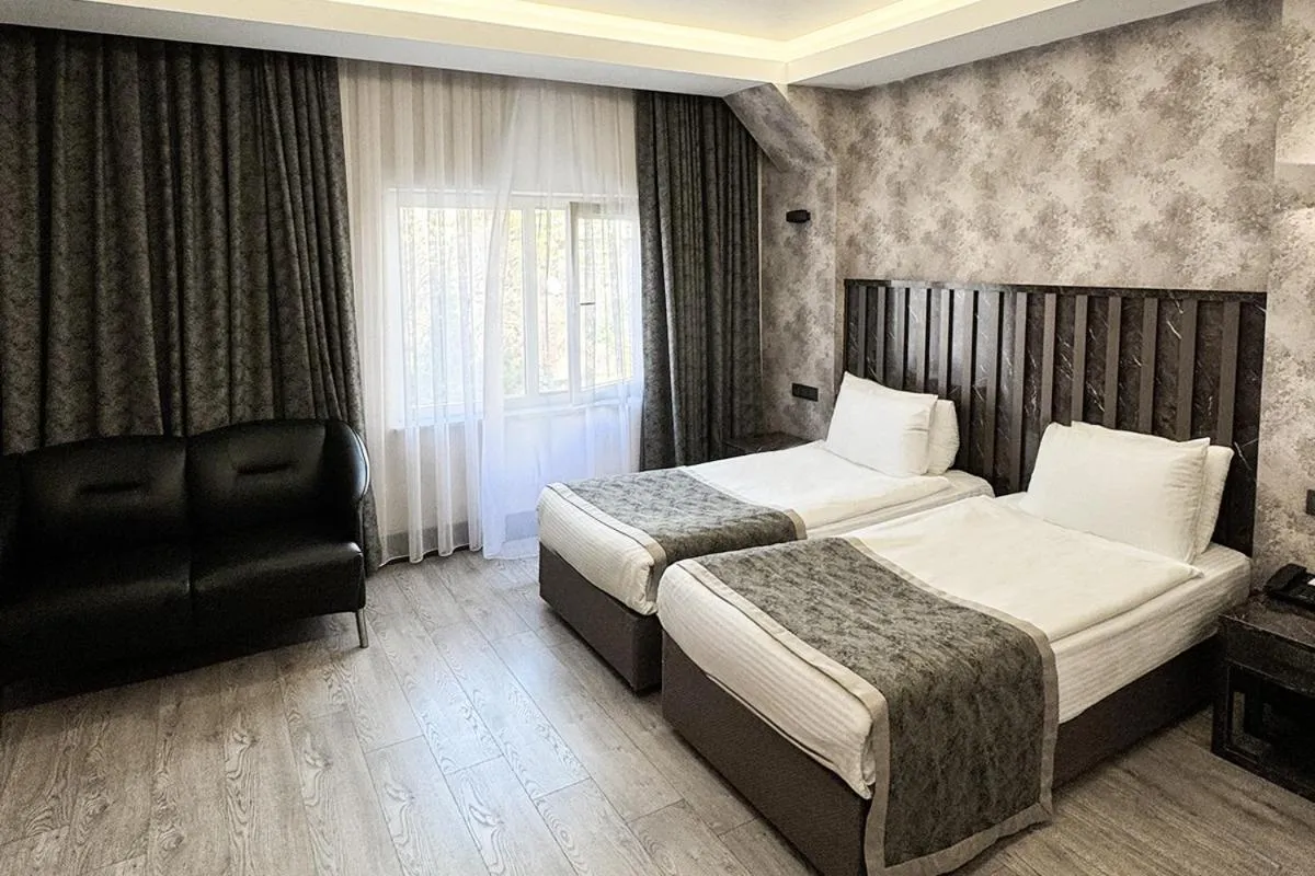 Bed in Ankara Royal Hotel