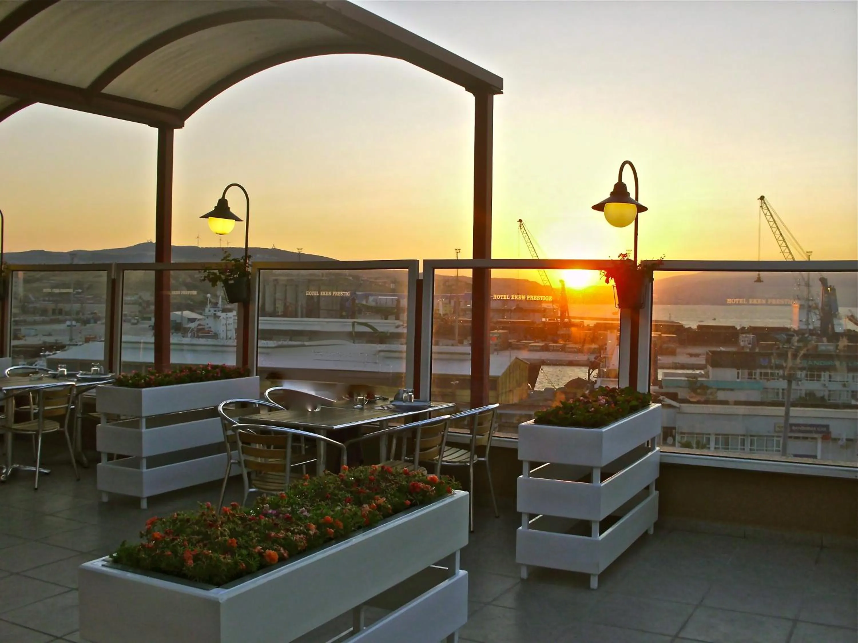 Balcony/Terrace in Hotel Eken Prestige