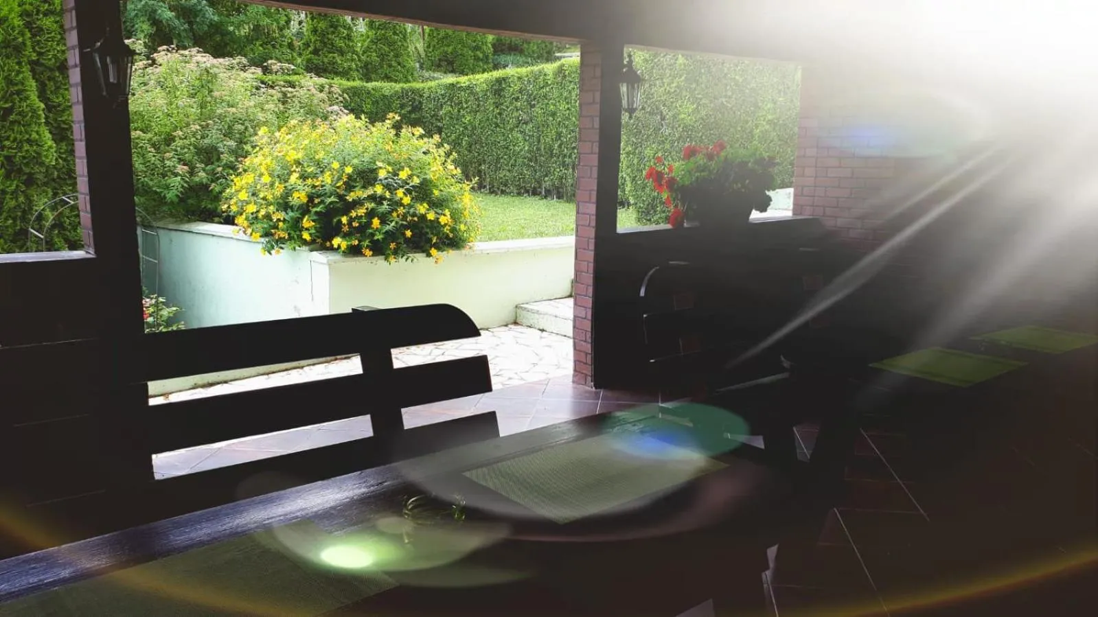 Seating area in Silva House