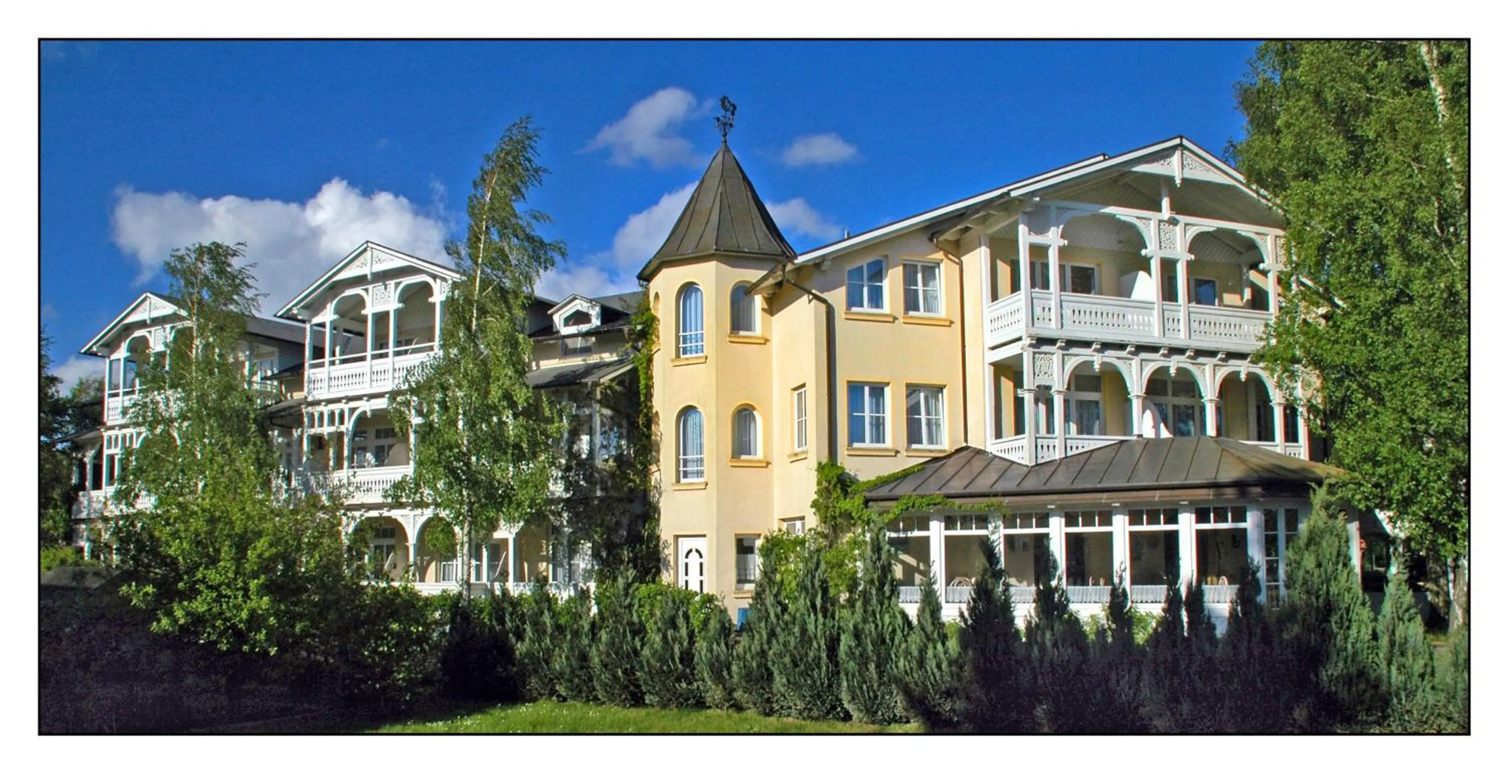 Property building in Hotel Villa Granitz